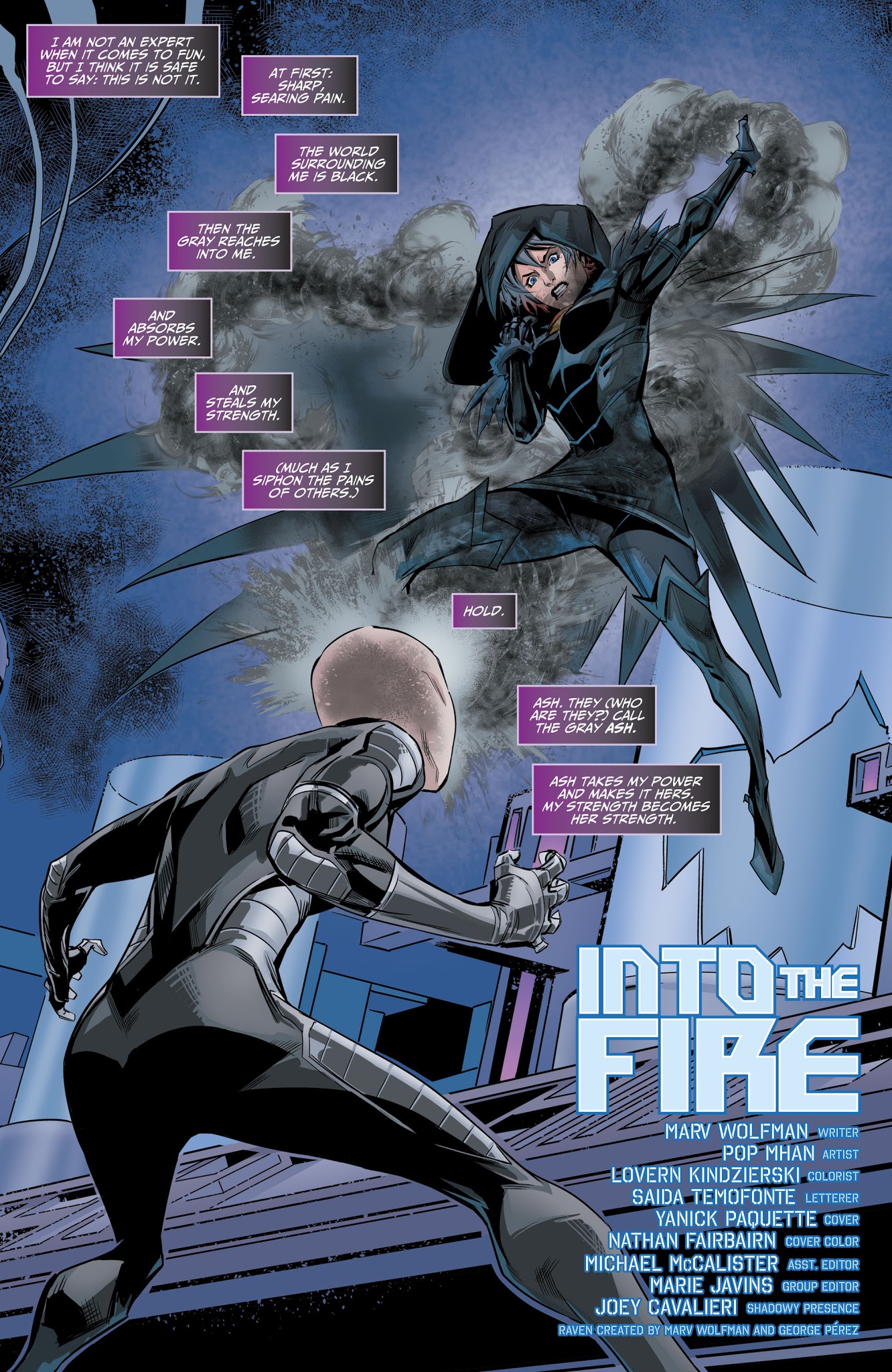 Read online Raven: Daughter of Darkness comic -  Issue #3 - 3