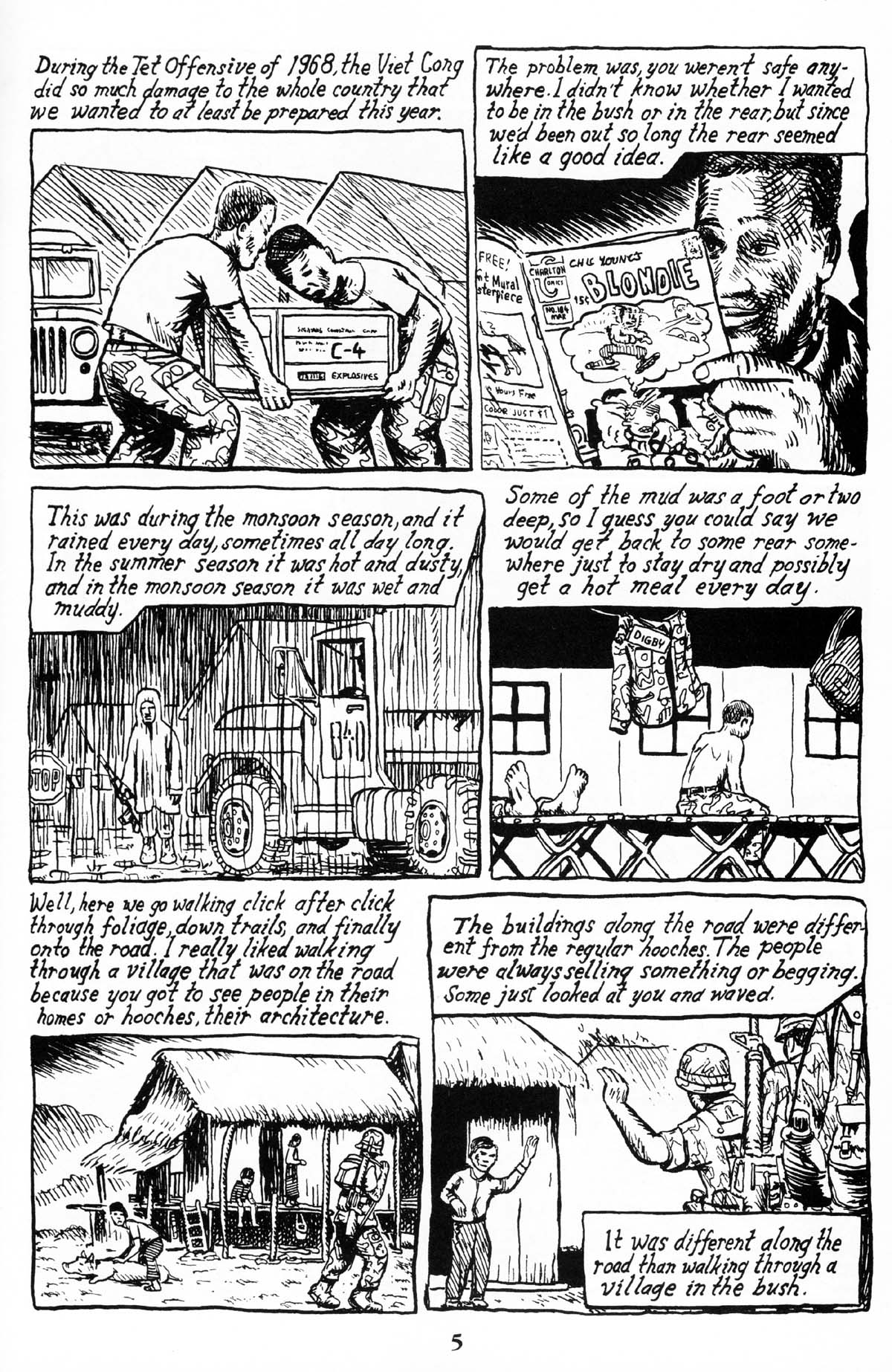 Read online American Splendor: Unsung Hero comic -  Issue #2 - 7