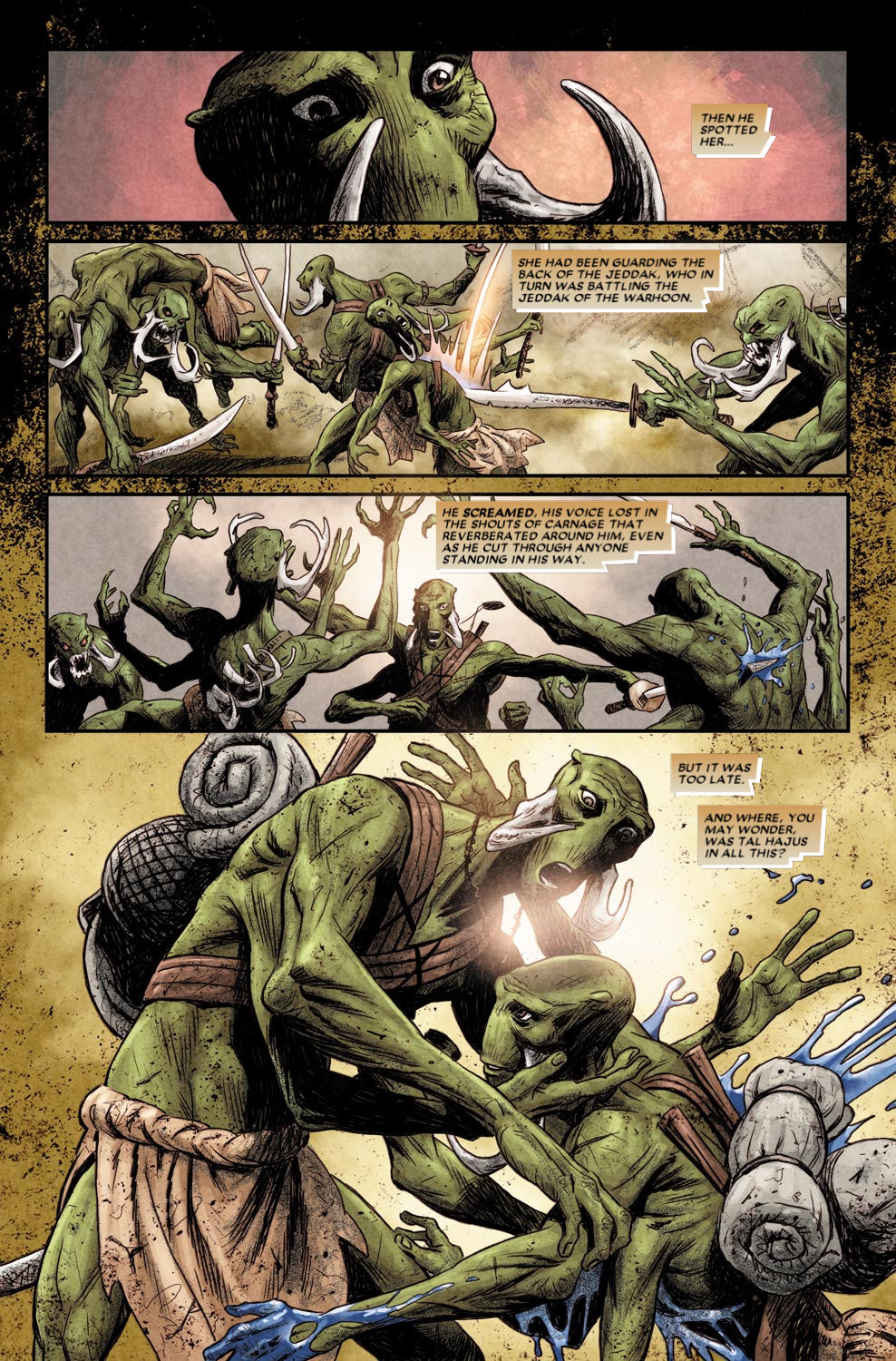 Read online John Carter: The World of Mars comic -  Issue #4 - 15