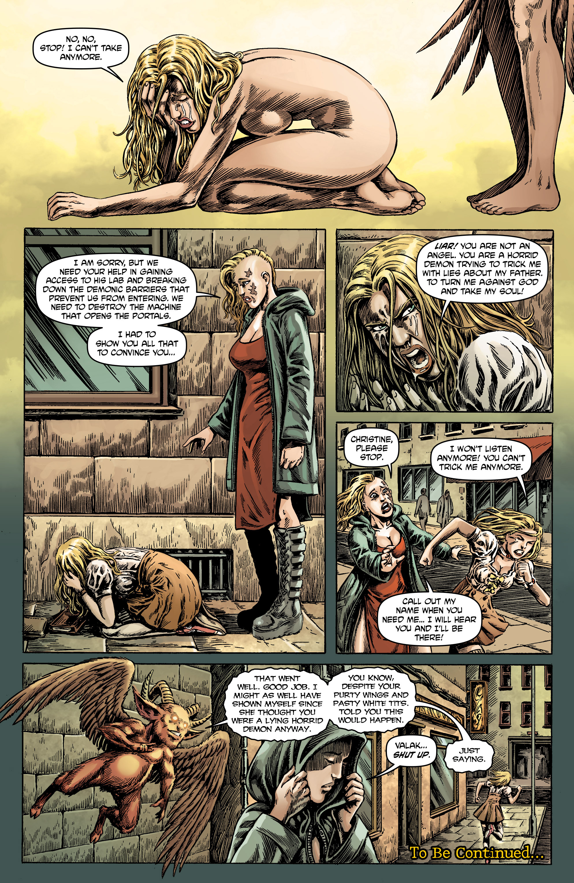 Read online UnHoly comic -  Issue #1 - 12