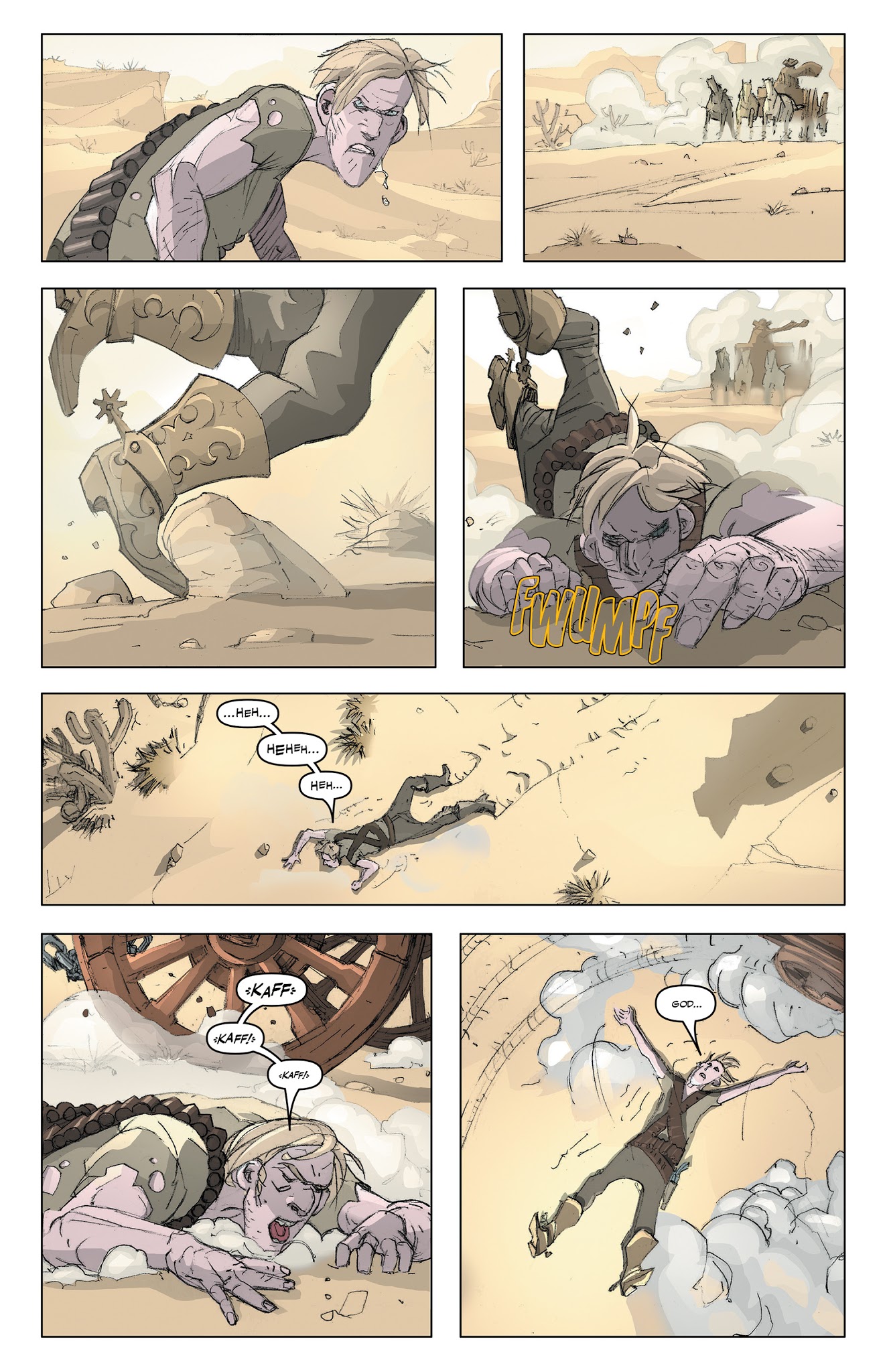 Read online Six-Gun Gorilla: Long Days of Vengeance comic -  Issue #5 - 8
