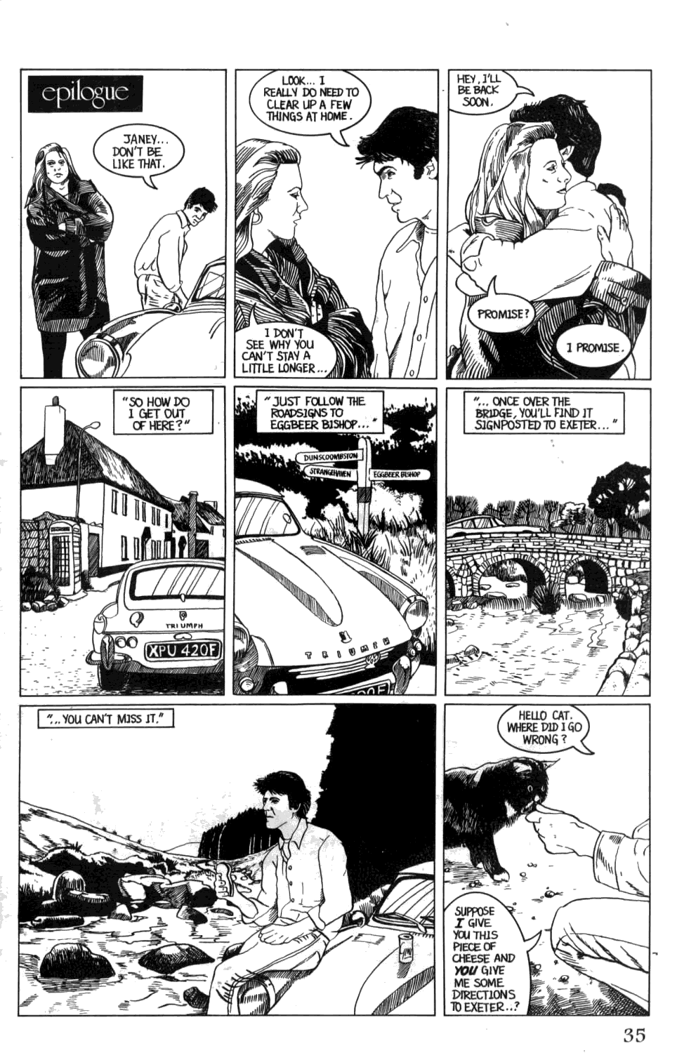 Read online Strangehaven comic -  Issue #1 - 35
