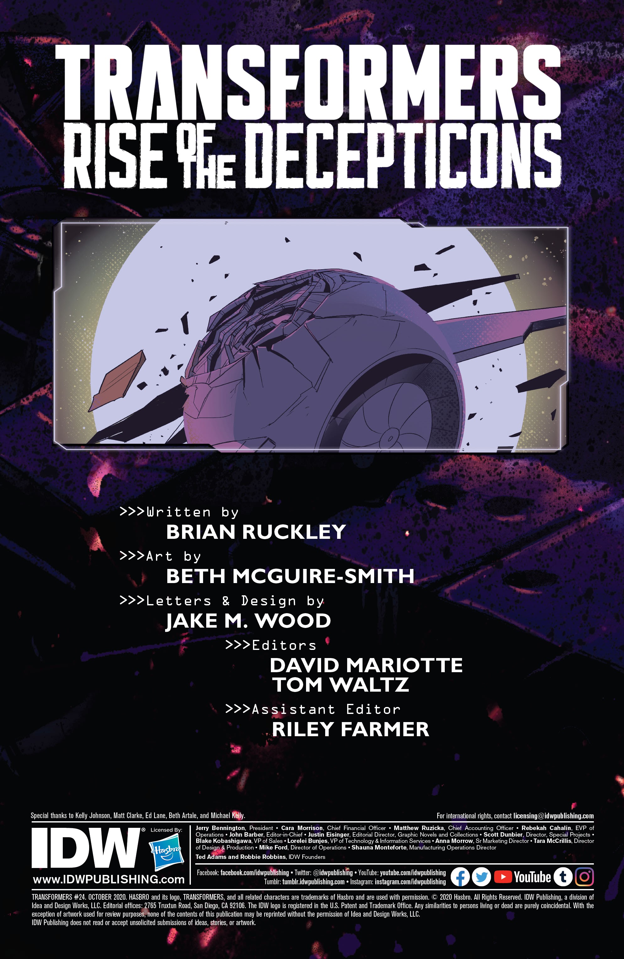 Read online Transformers (2019) comic -  Issue #24 - 2