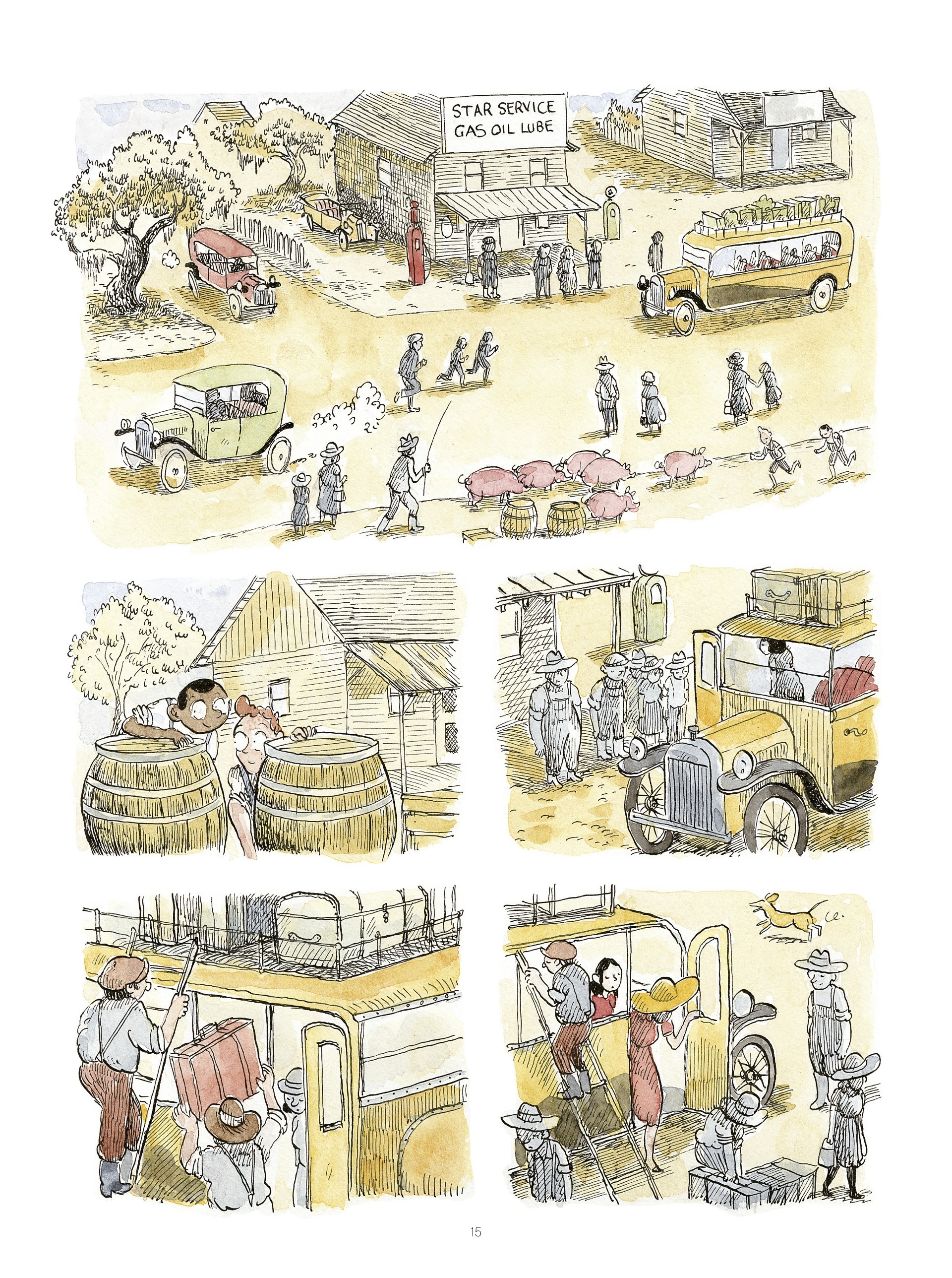 Read online Swamp: A Summer in the Bayou comic -  Issue # TPB (Part 1) - 17