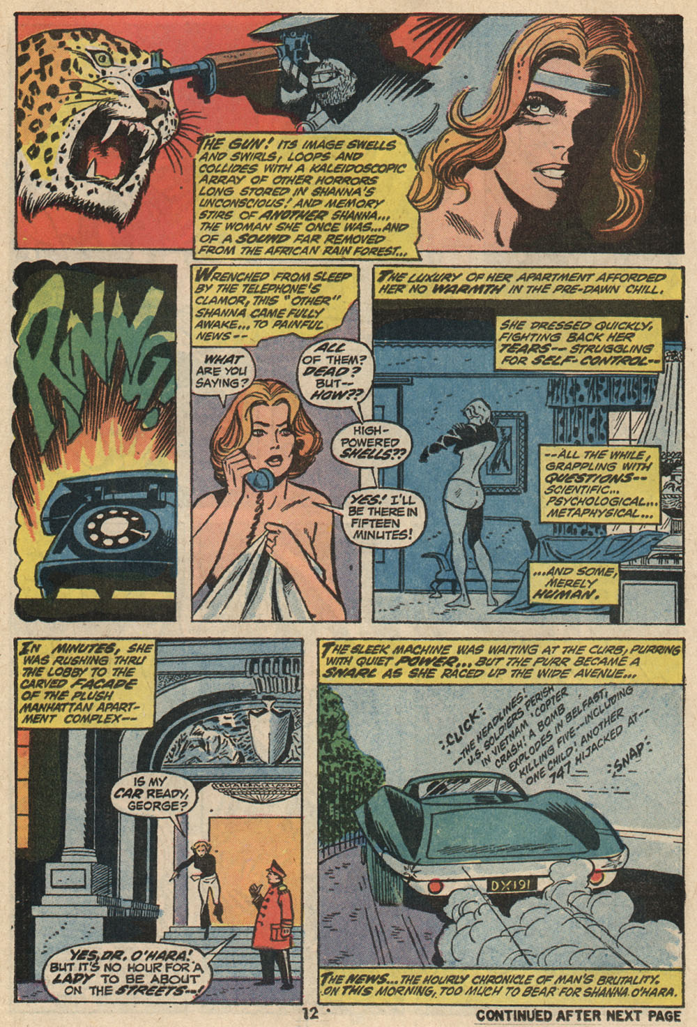 Read online Shanna, the She-Devil (1972) comic -  Issue #1 - 10