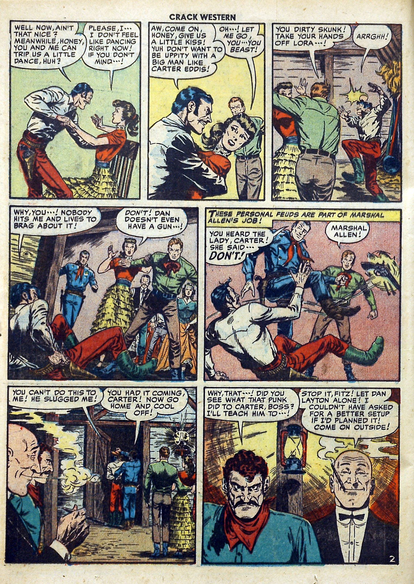 Read online Crack Western comic -  Issue #71 - 16