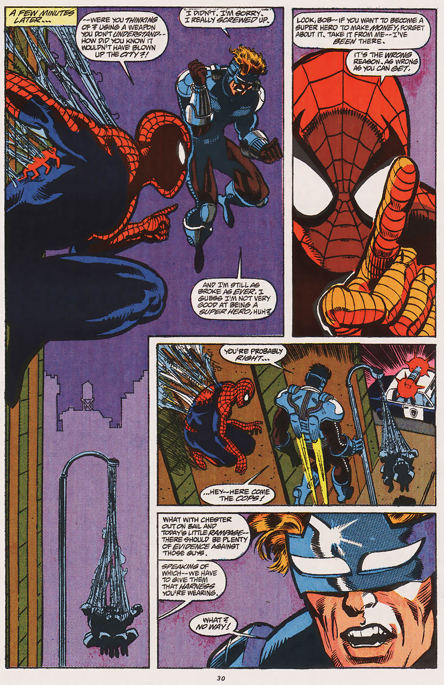 Read online Web of Spider-Man (1985) comic -  Issue #83 - 23
