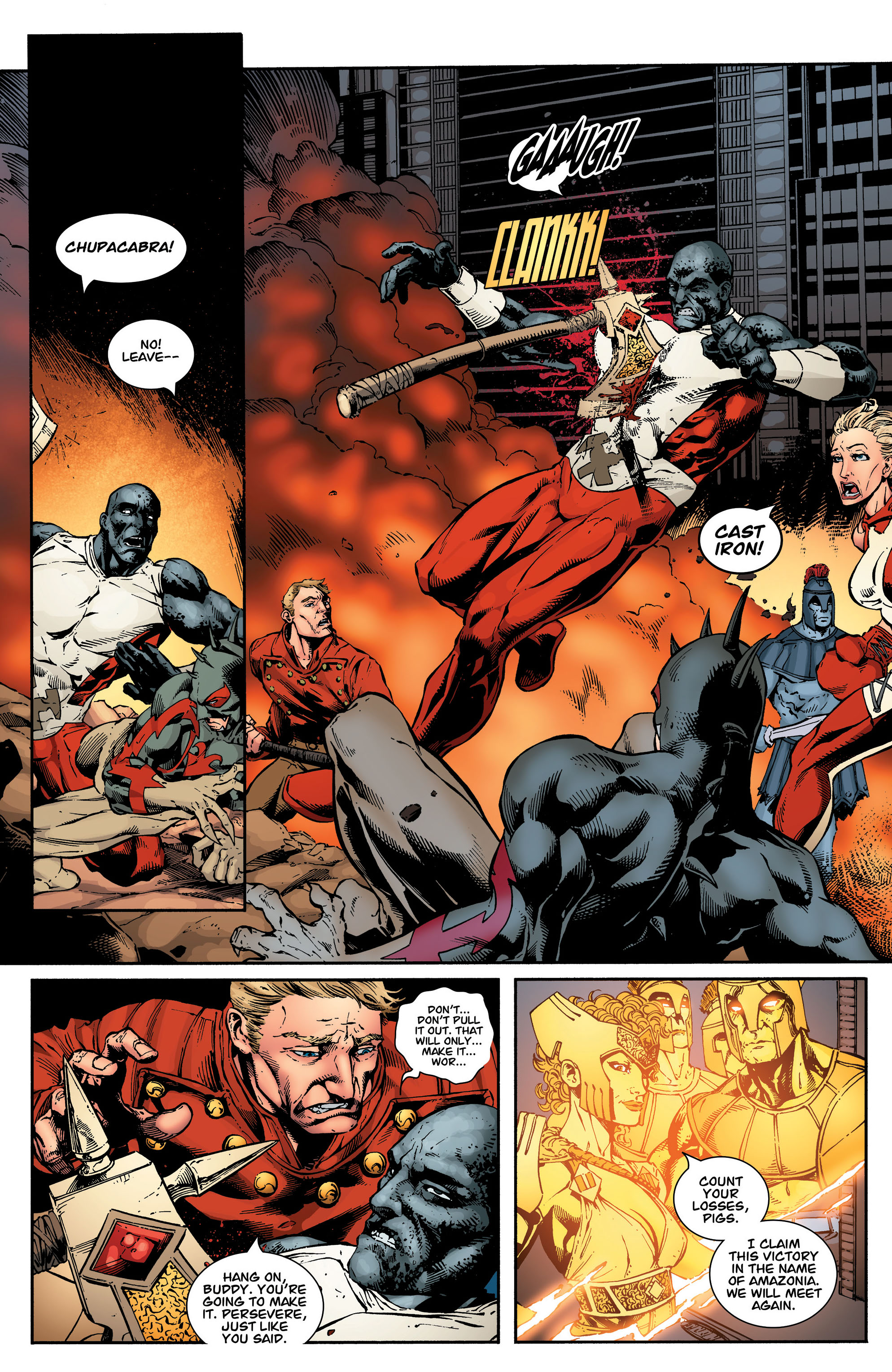 Read online Guarding the Globe (2010) comic -  Issue #4 - 20