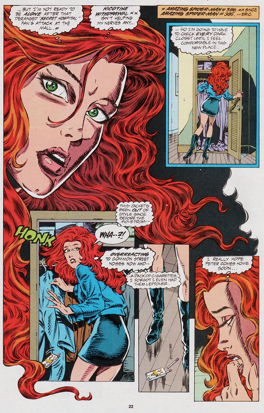 Read online Web of Spider-Man (1985) comic -  Issue #110 - 19