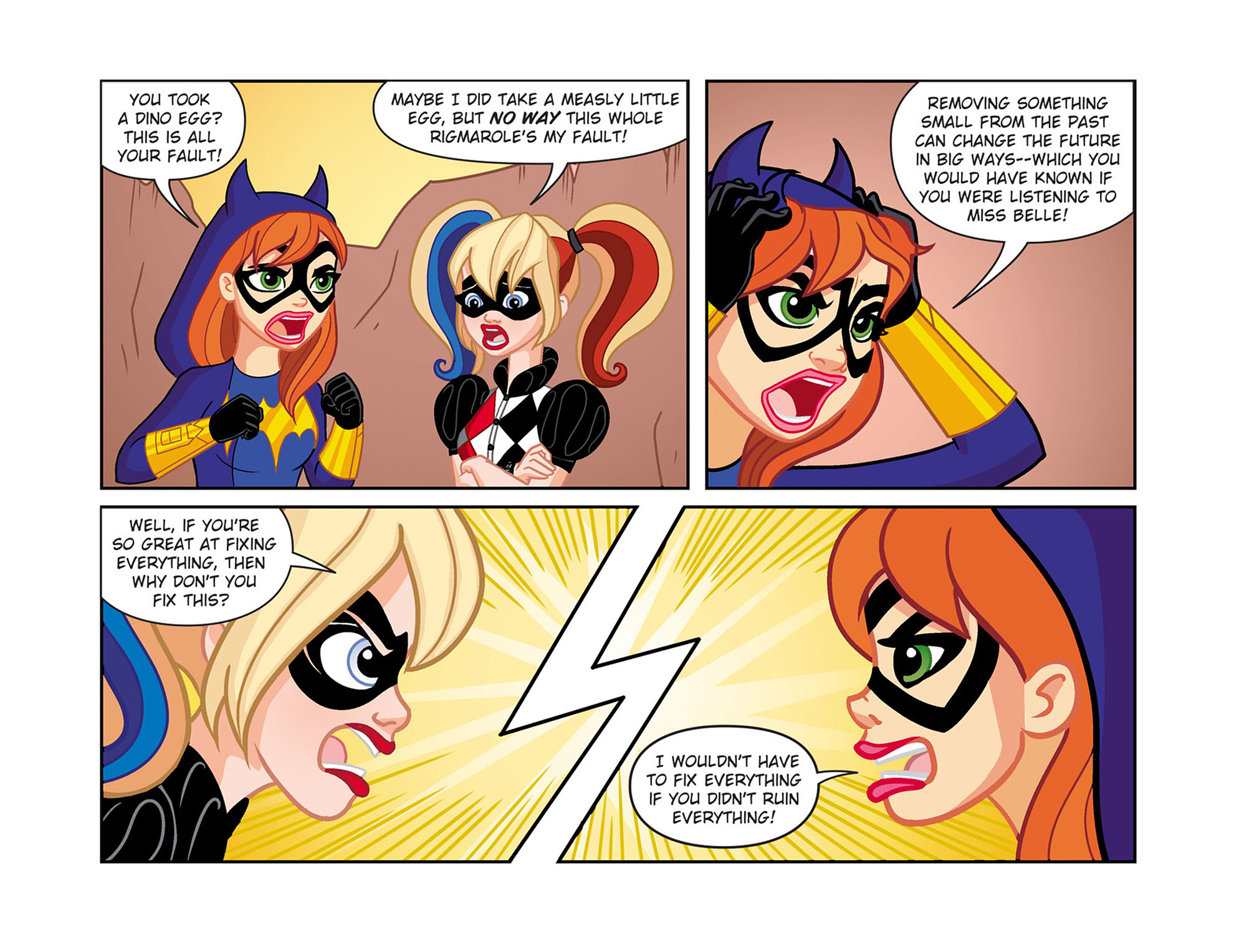 Read online DC Super Hero Girls: Past Times at Super Hero High comic -  Issue #7 - 20