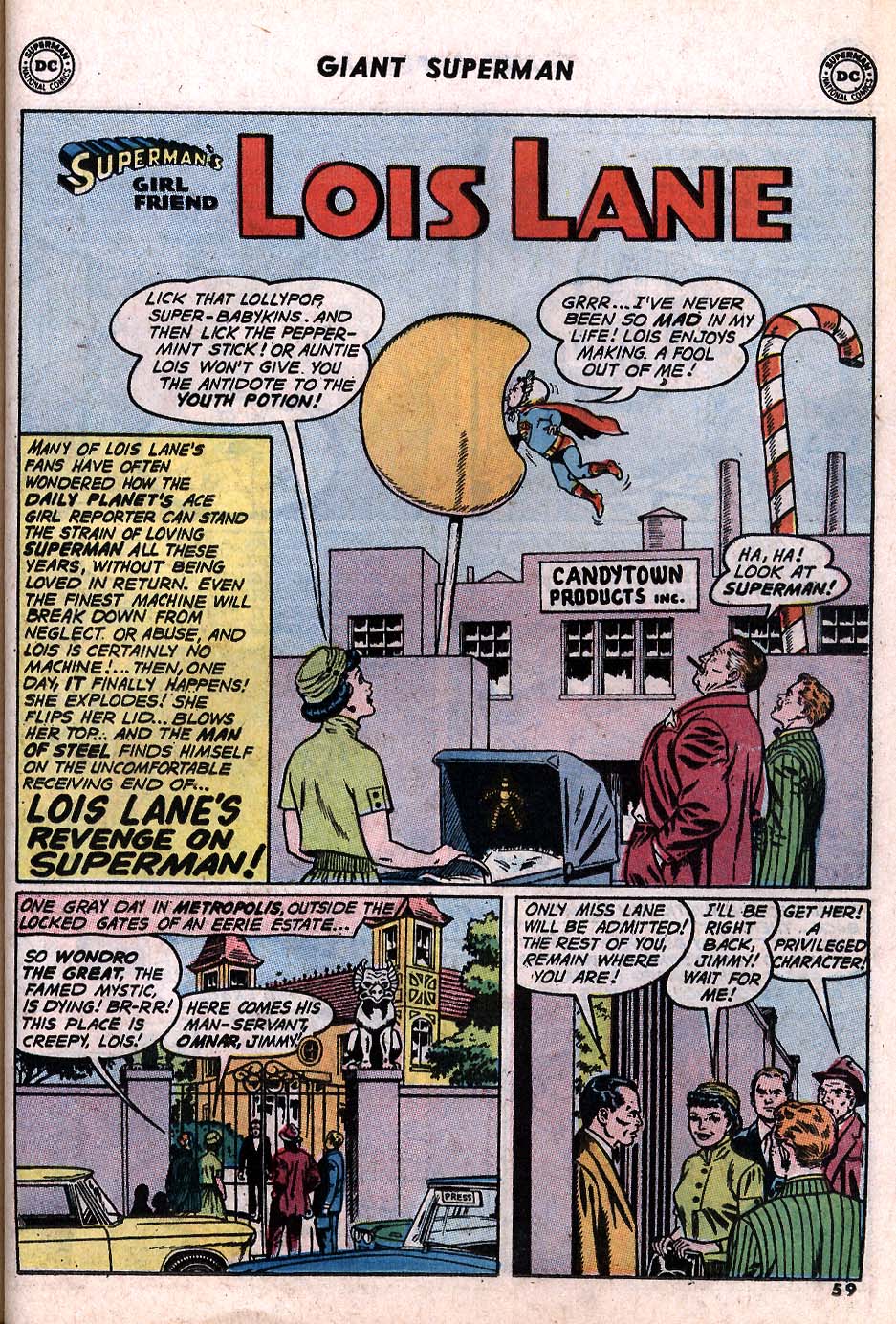 Read online Superman (1939) comic -  Issue #212 - 54