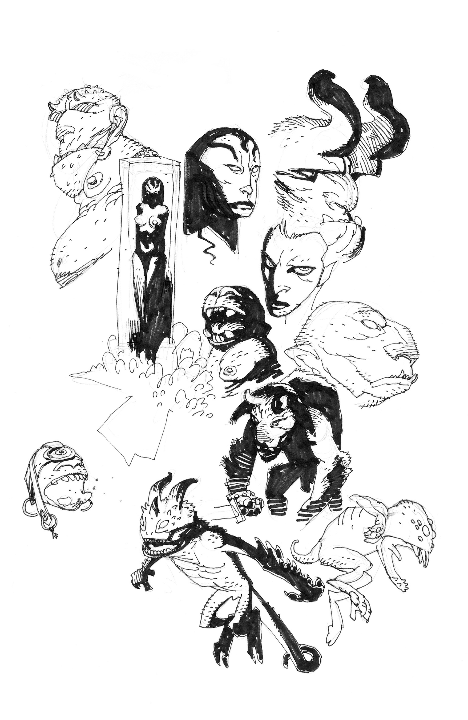 Read online Hellboy comic -  Issue #4 - 138