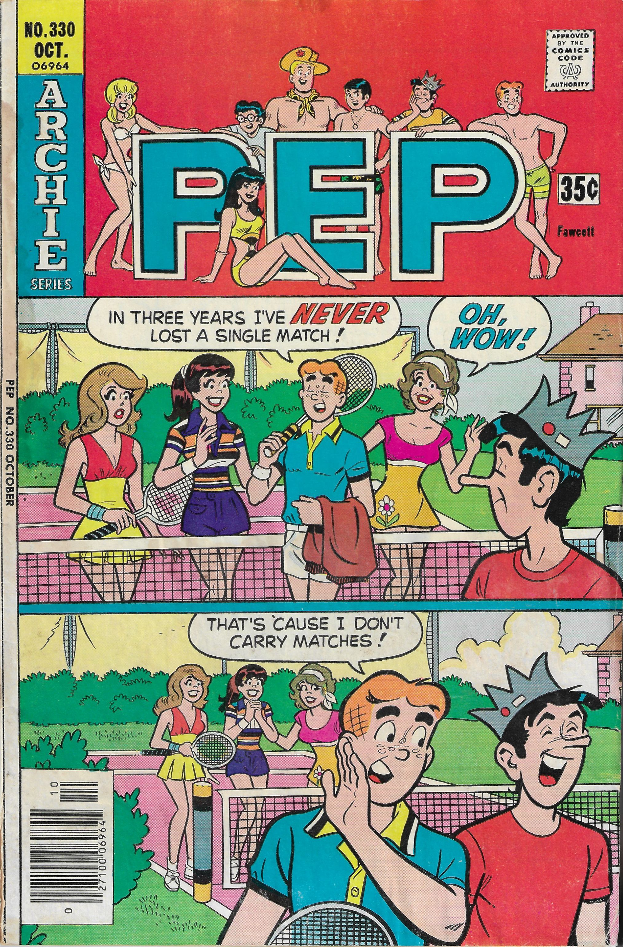 Read online Pep Comics comic -  Issue #330 - 1