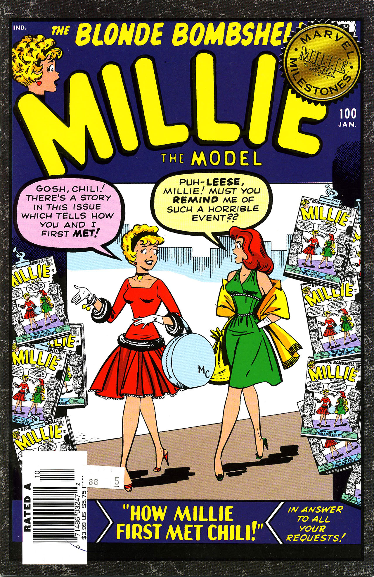 Read online Marvel Milestones: Millie the Model & Patsy Walker comic -  Issue # Full - 1