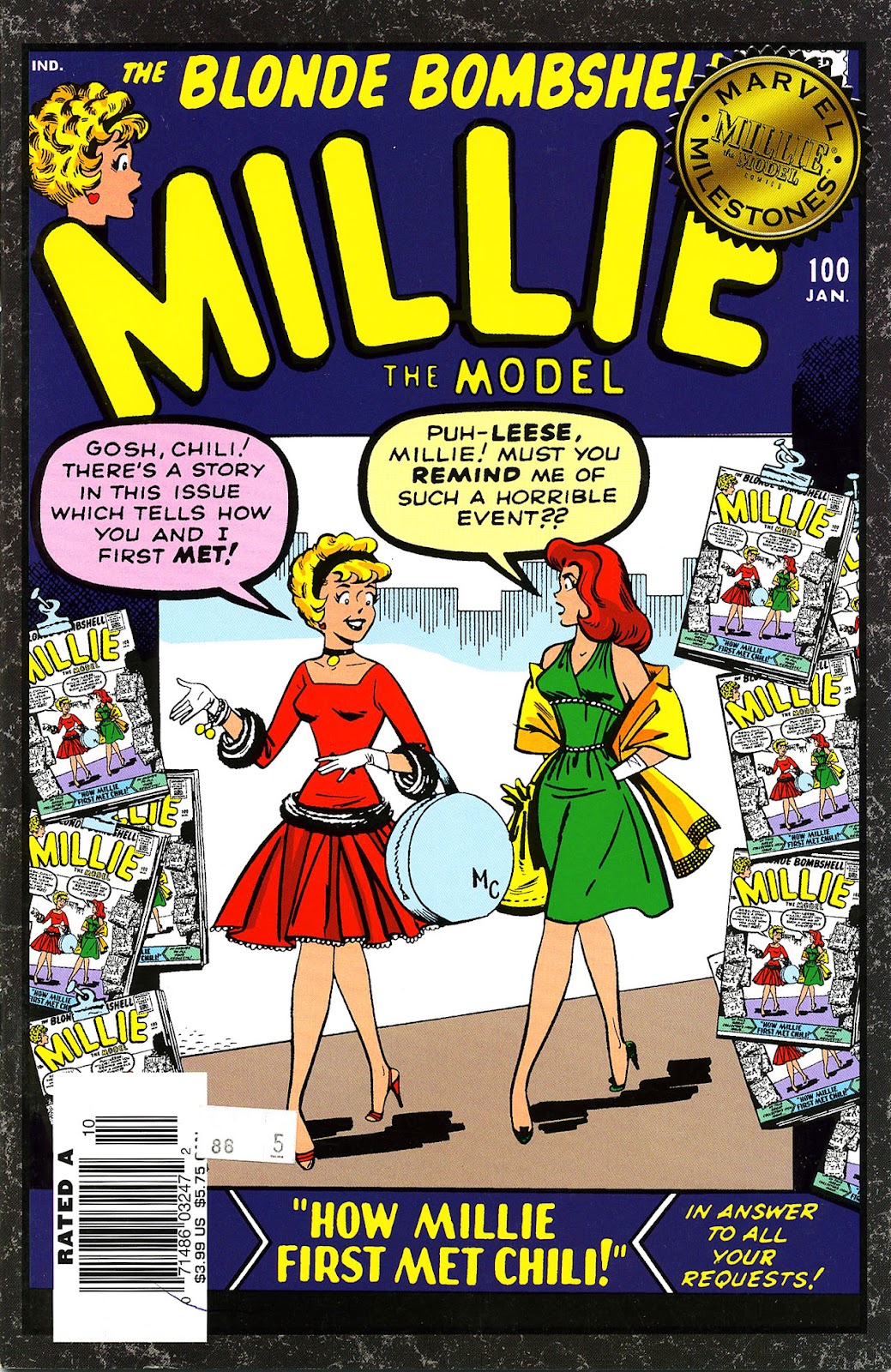 Marvel Milestones: Millie the Model & Patsy Walker issue Full - Page 1