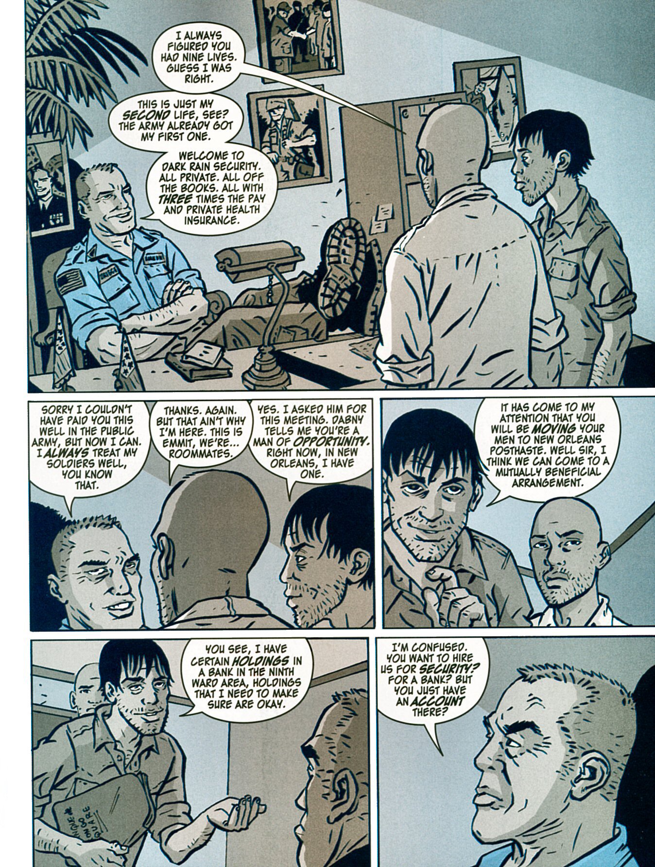 Read online Dark Rain: A New Orleans Story comic -  Issue # TPB - 32
