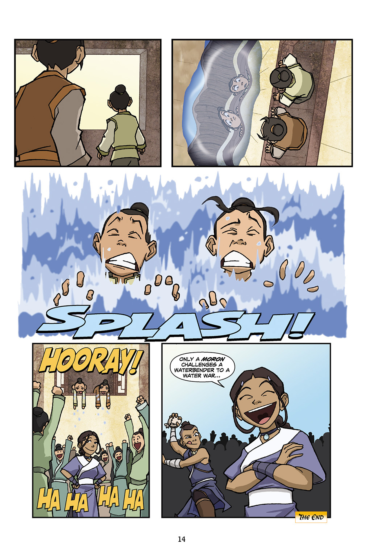 Read online Nickelodeon Avatar: The Last Airbender - The Lost Adventures comic -  Issue # Full - 15