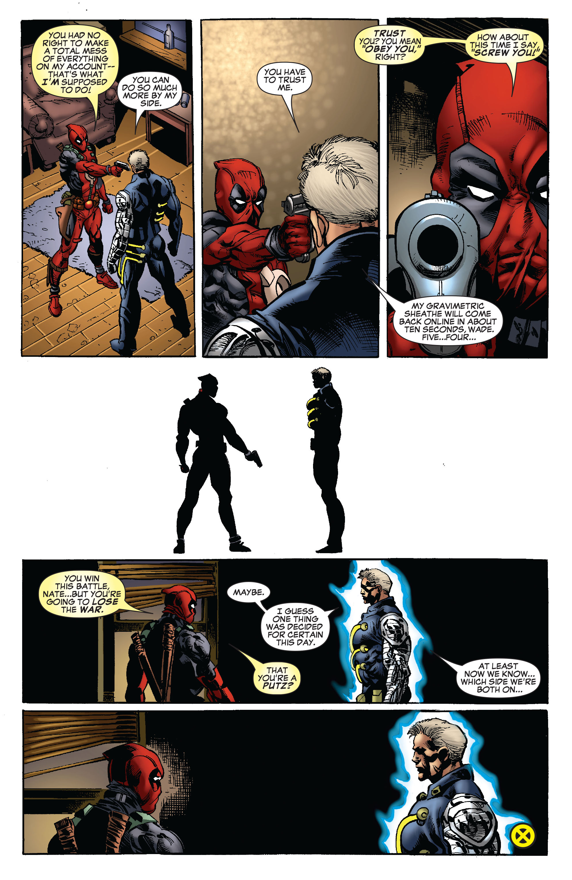 Read online Cable and Deadpool comic -  Issue #32 - 22