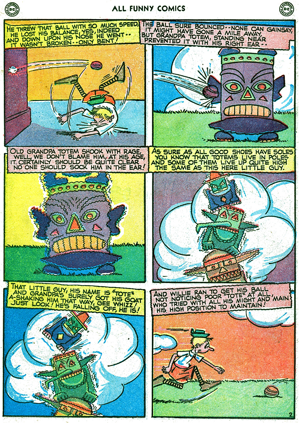 Read online All Funny Comics comic -  Issue #18 - 19
