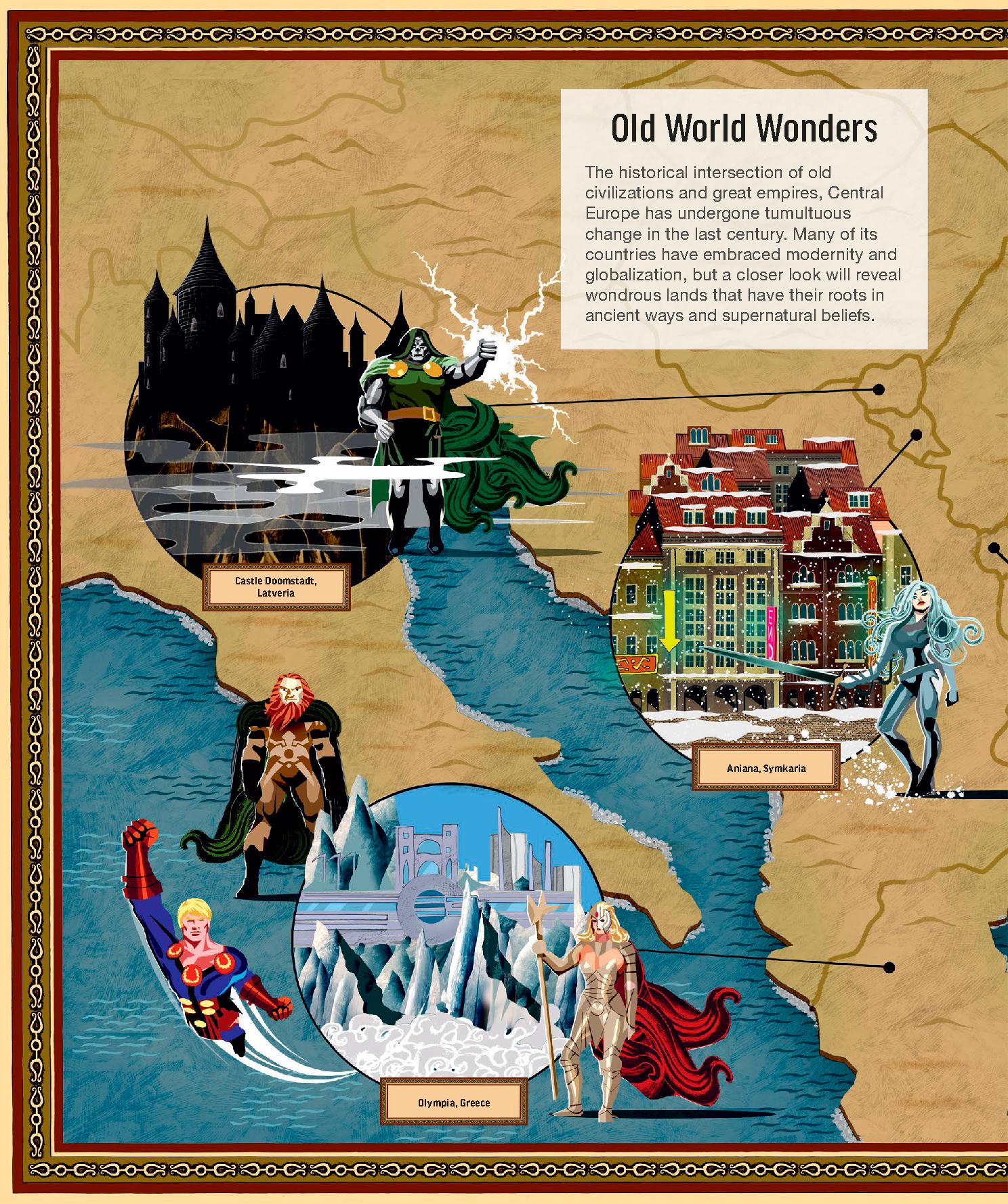 Read online Marvel Universe Map By Map: James Hill comic -  Issue # TPB (Part 1) - 60