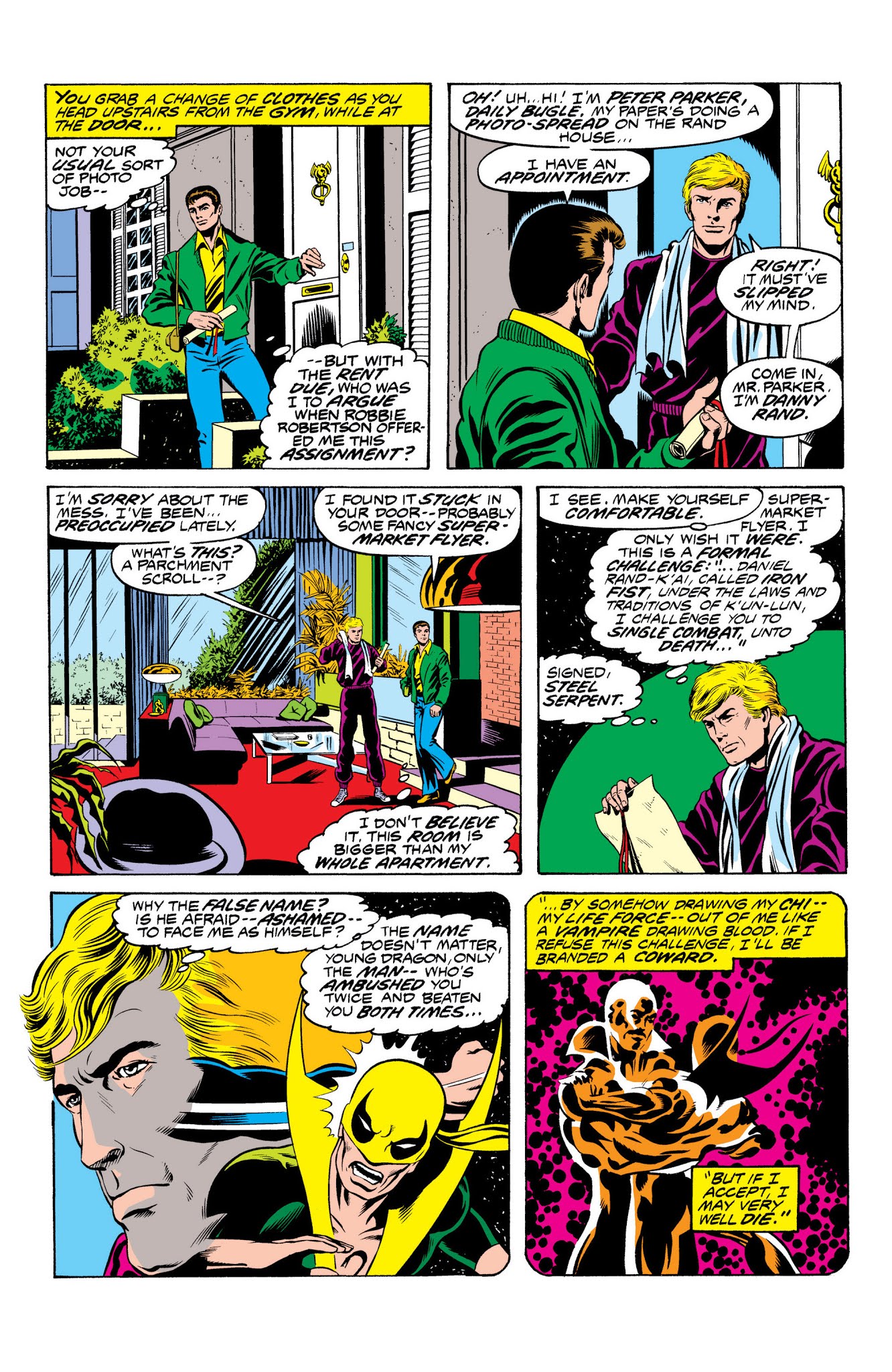 Read online Marvel Masterworks: Iron Fist comic -  Issue # TPB 2 (Part 3) - 44