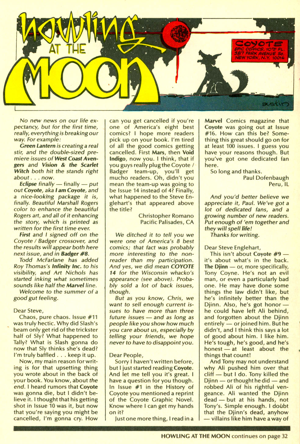 Read online Coyote comic -  Issue #13 - 22