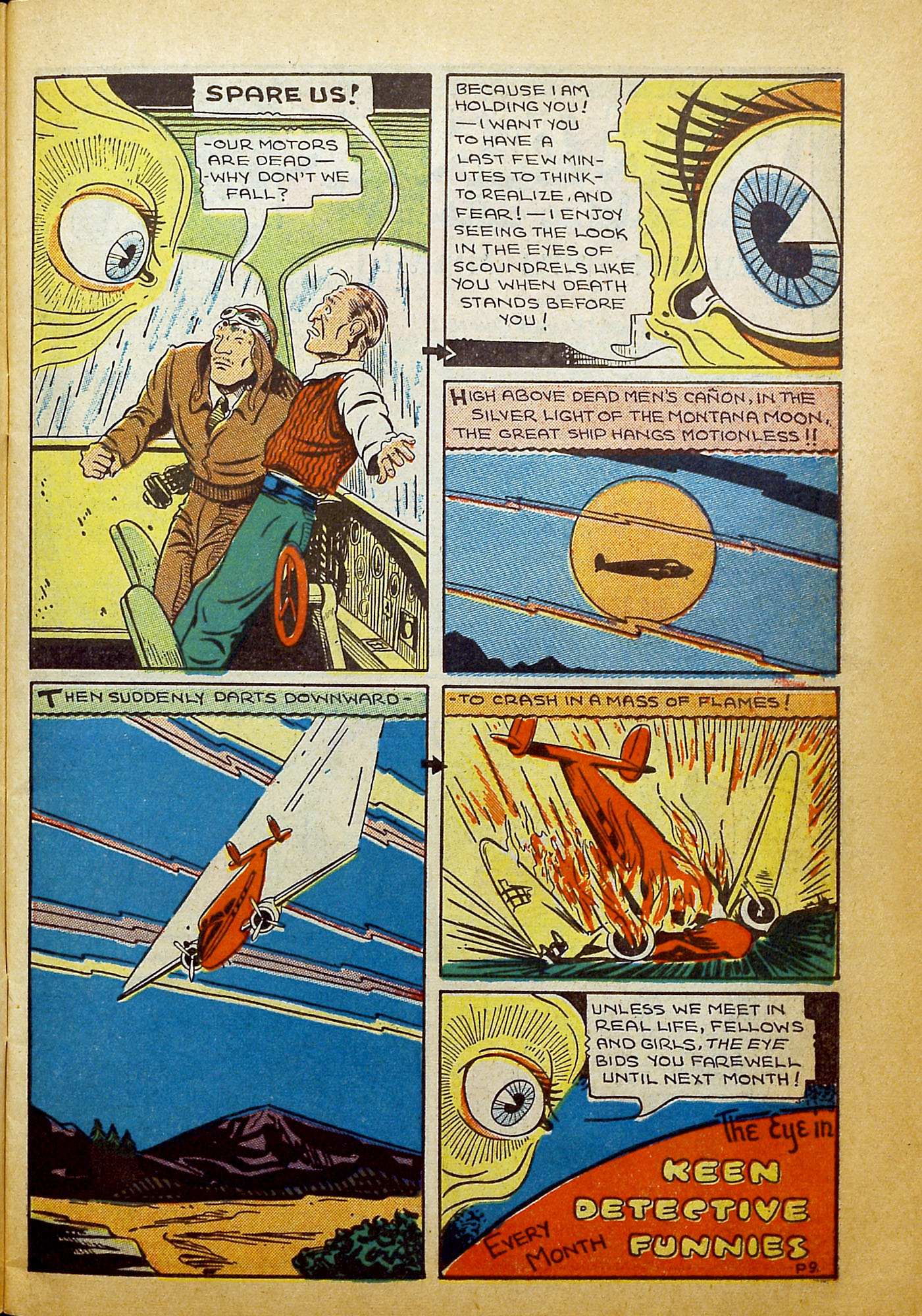 Read online Keen Detective Funnies comic -  Issue #20 - 11