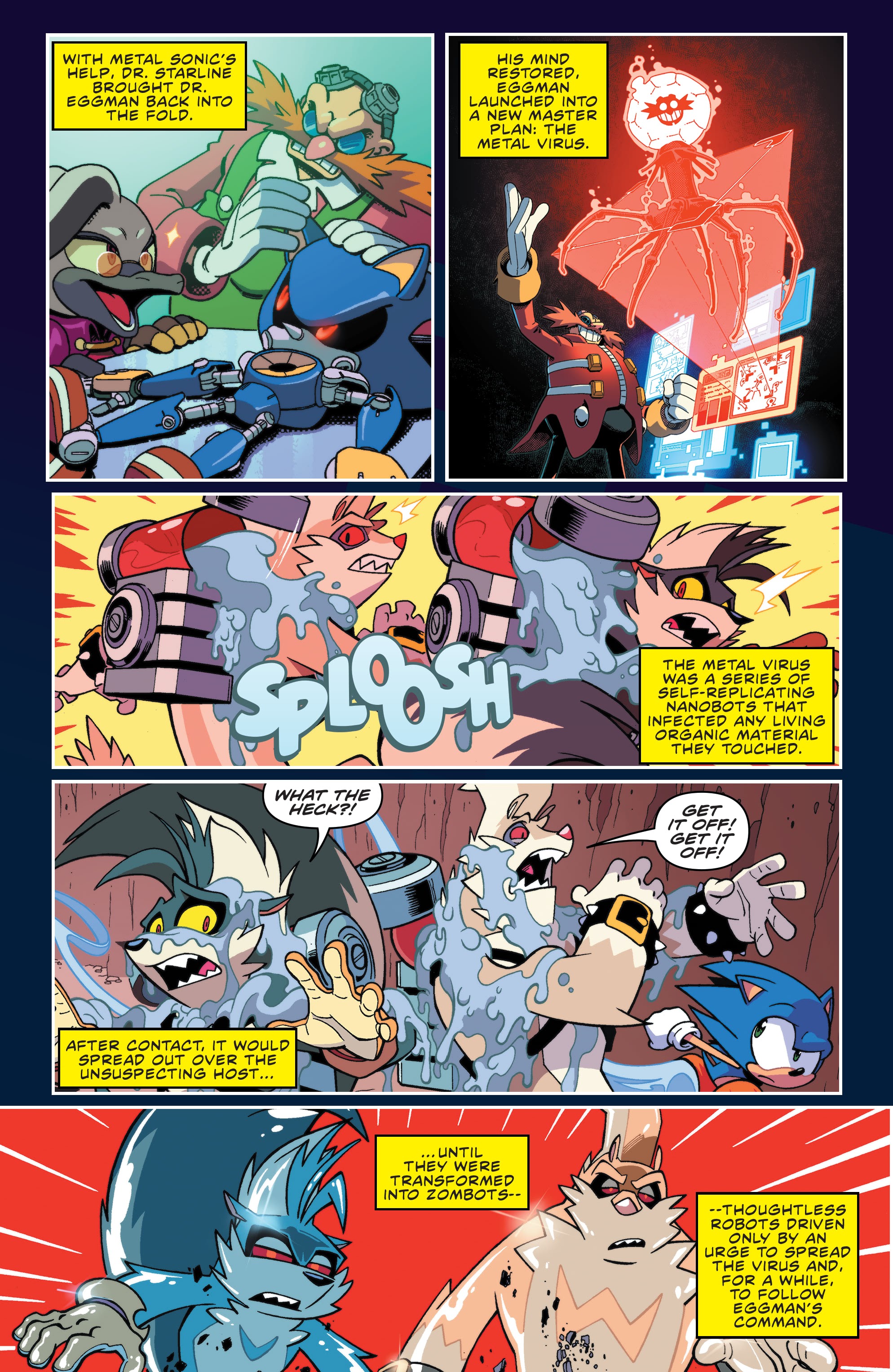 Read online Free Comic Book Day 2021 comic -  Issue # Sonic the Hedgehog 30th Anniversary Special - 17