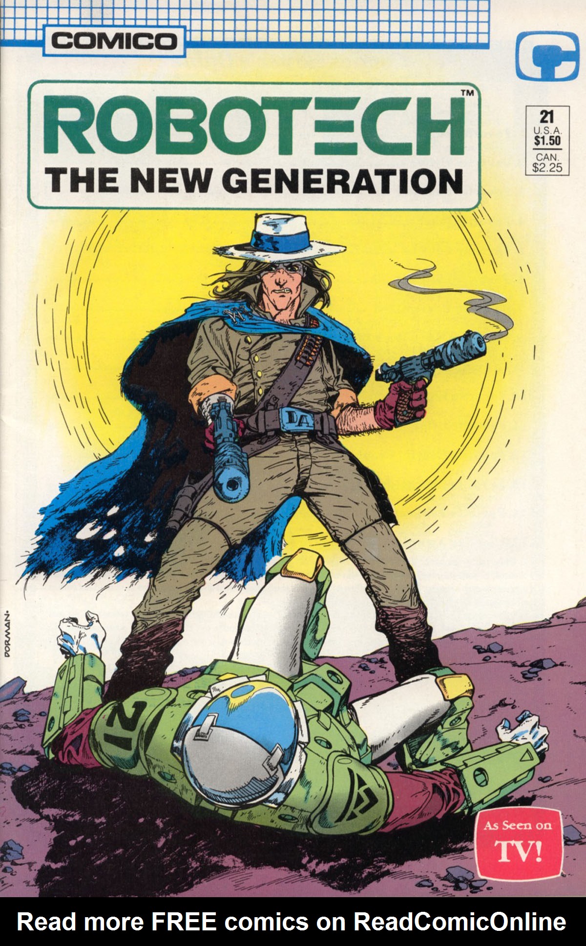 Read online Robotech The New Generation comic -  Issue #21 - 1