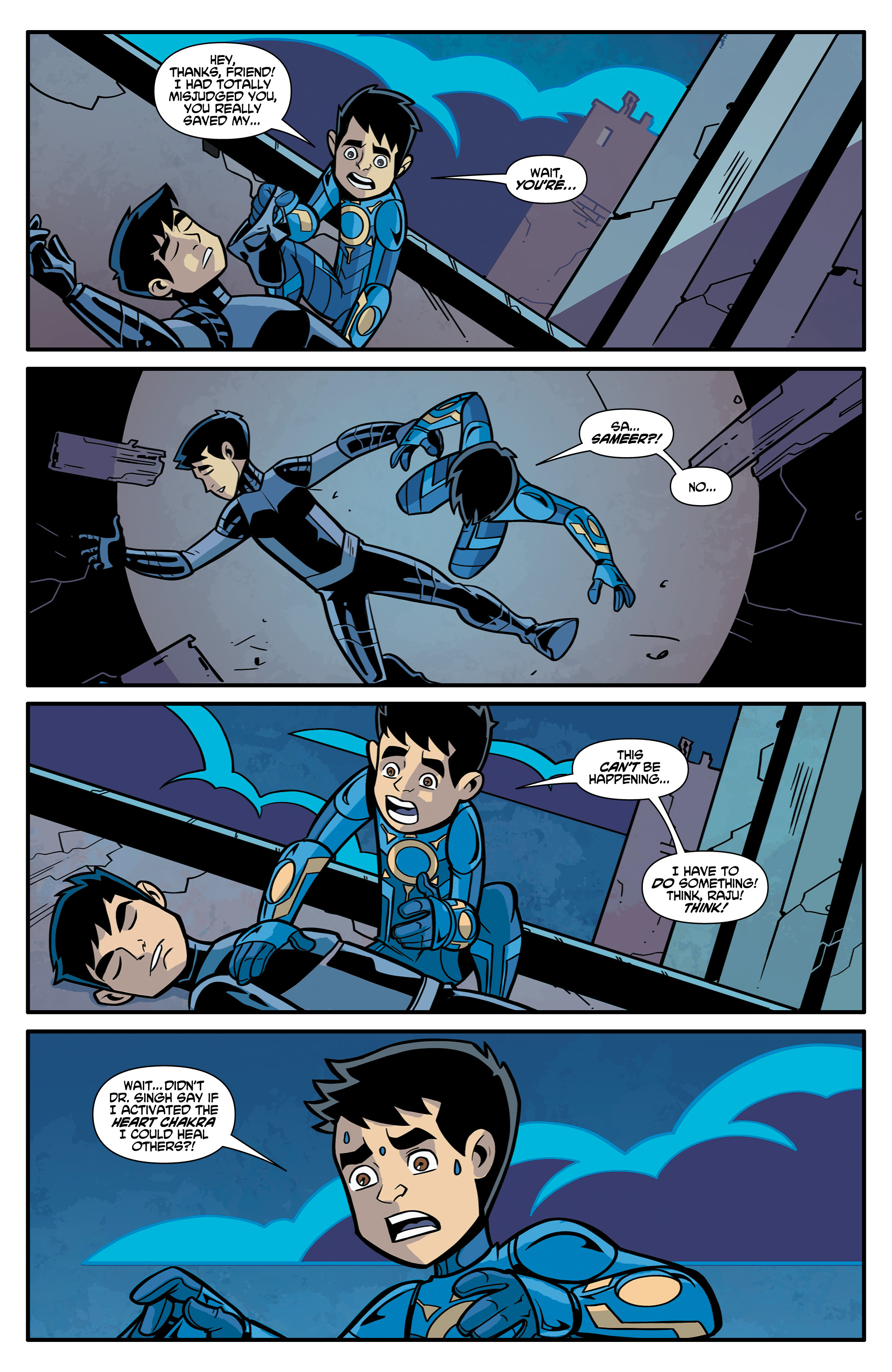 Read online Chakra the Invincible comic -  Issue #7 - 12