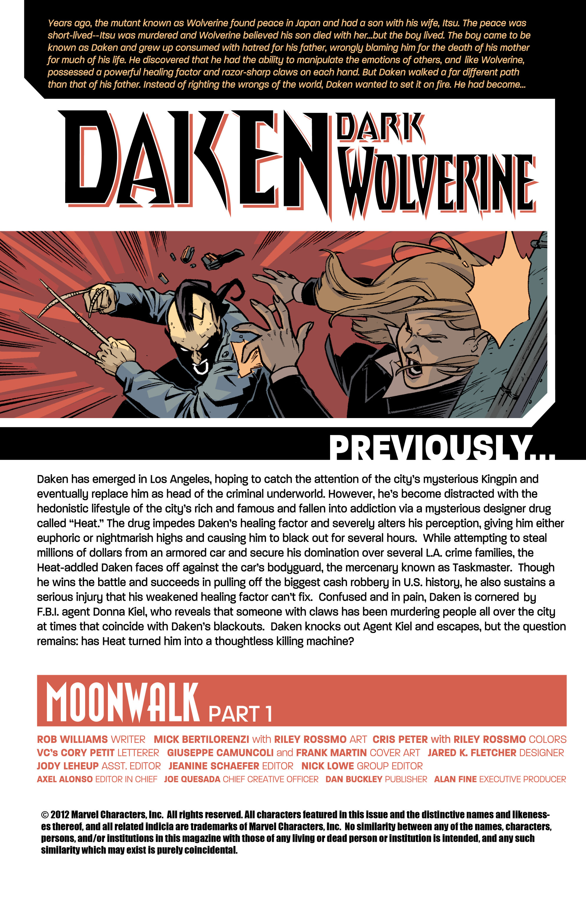 Read online Daken: Dark Wolverine comic -  Issue #13 - 2