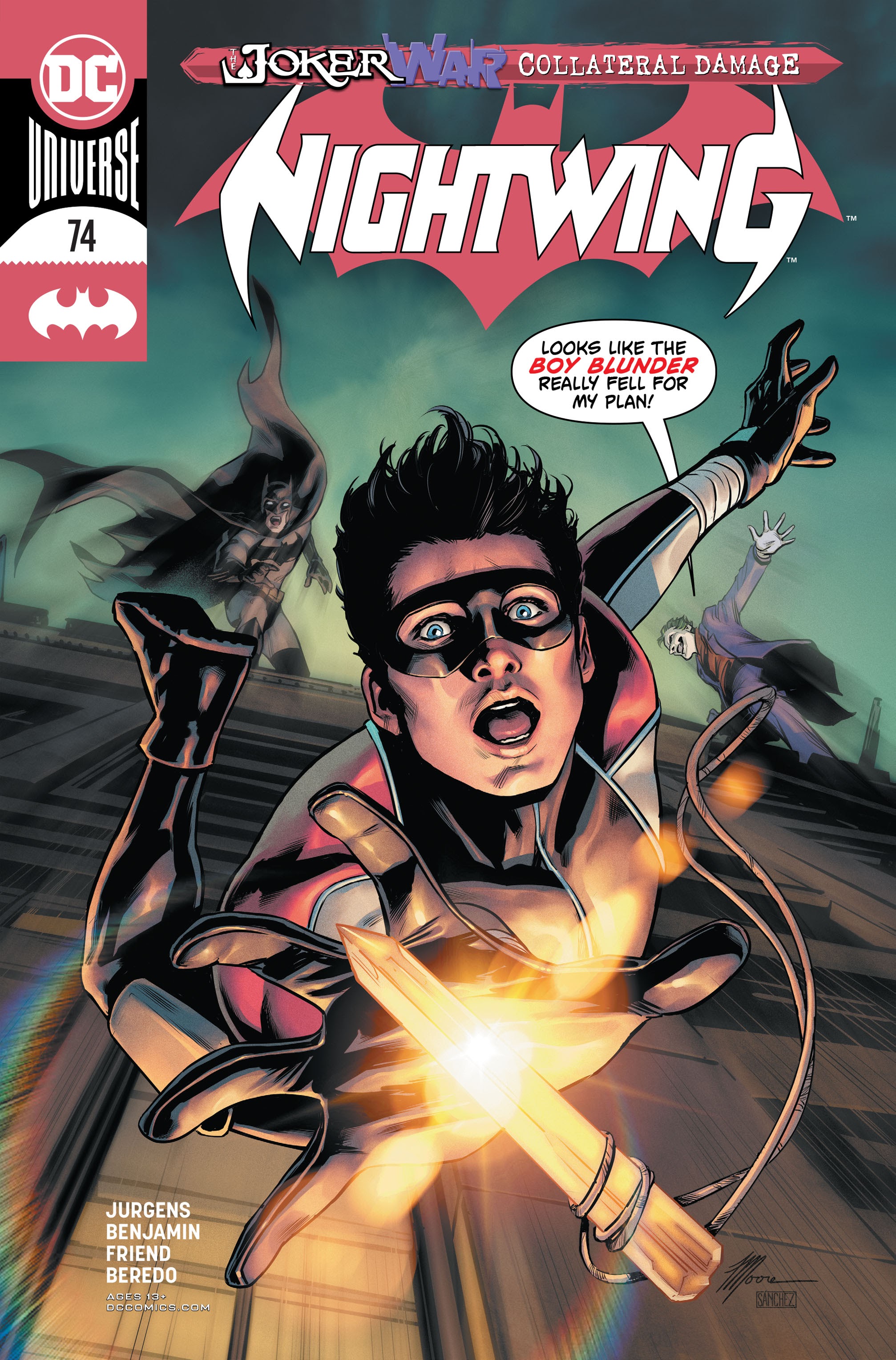 Read online Nightwing (2016) comic -  Issue #74 - 1