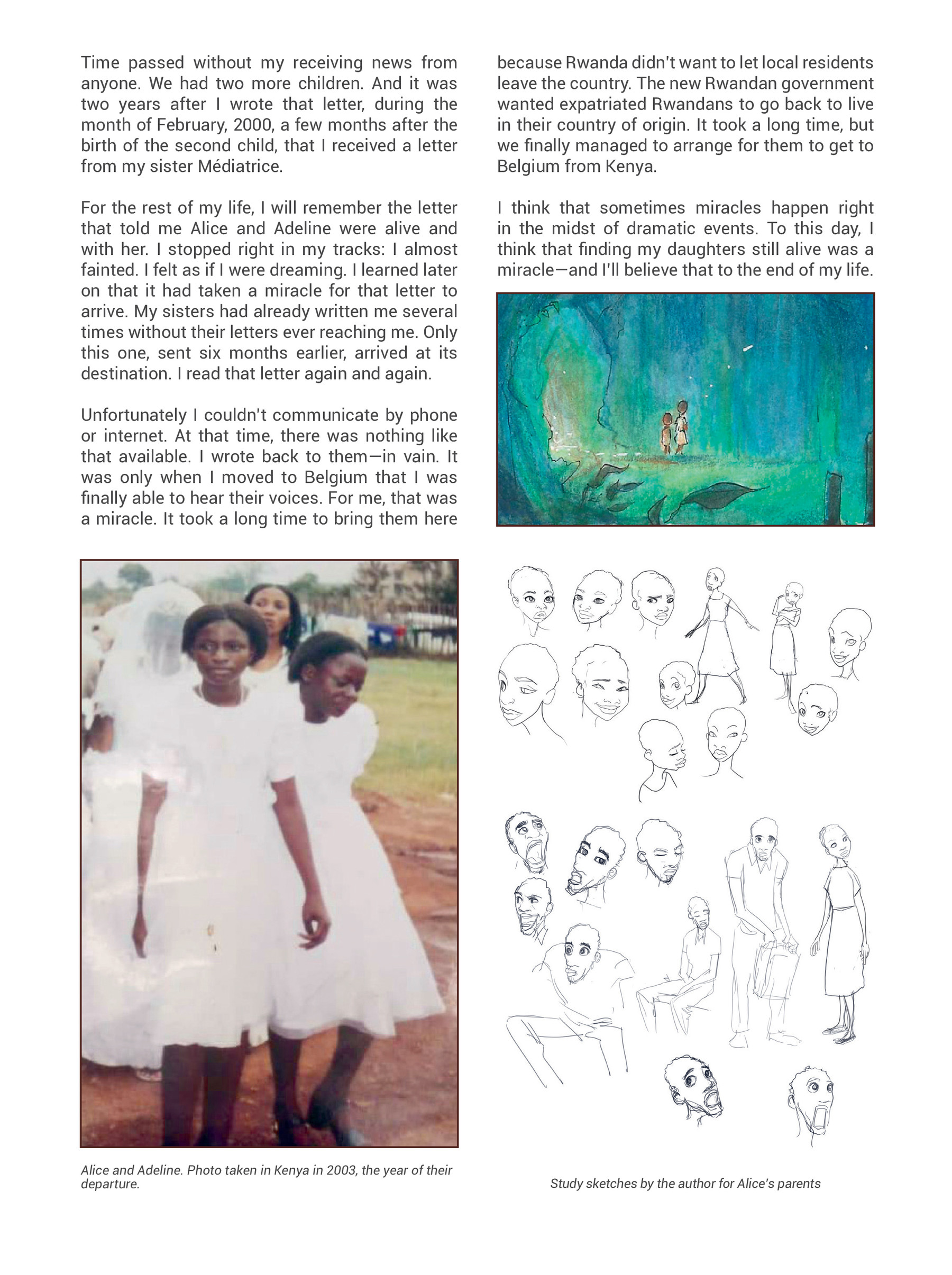 Read online Alice on the Run: One Child's Journey Through the Rwandan Civil War comic -  Issue # TPB - 142