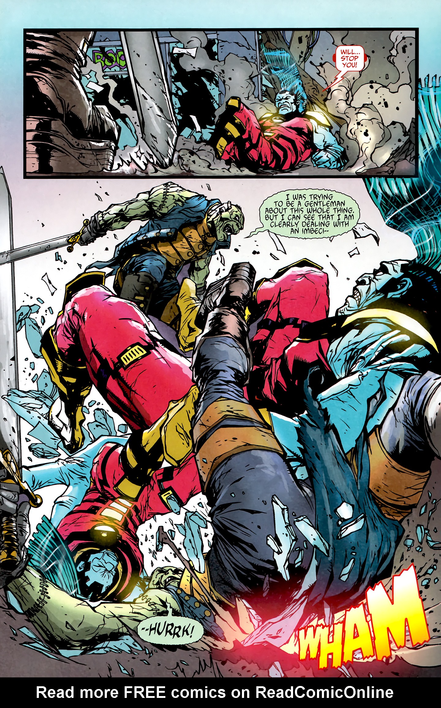 Read online Frankenstein, Agent of S.H.A.D.E. comic -  Issue #5 - 12