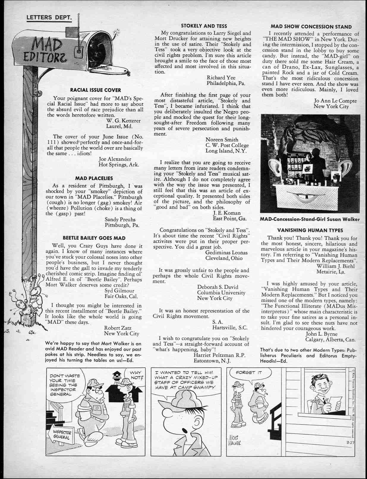 Read online MAD comic -  Issue #113 - 4