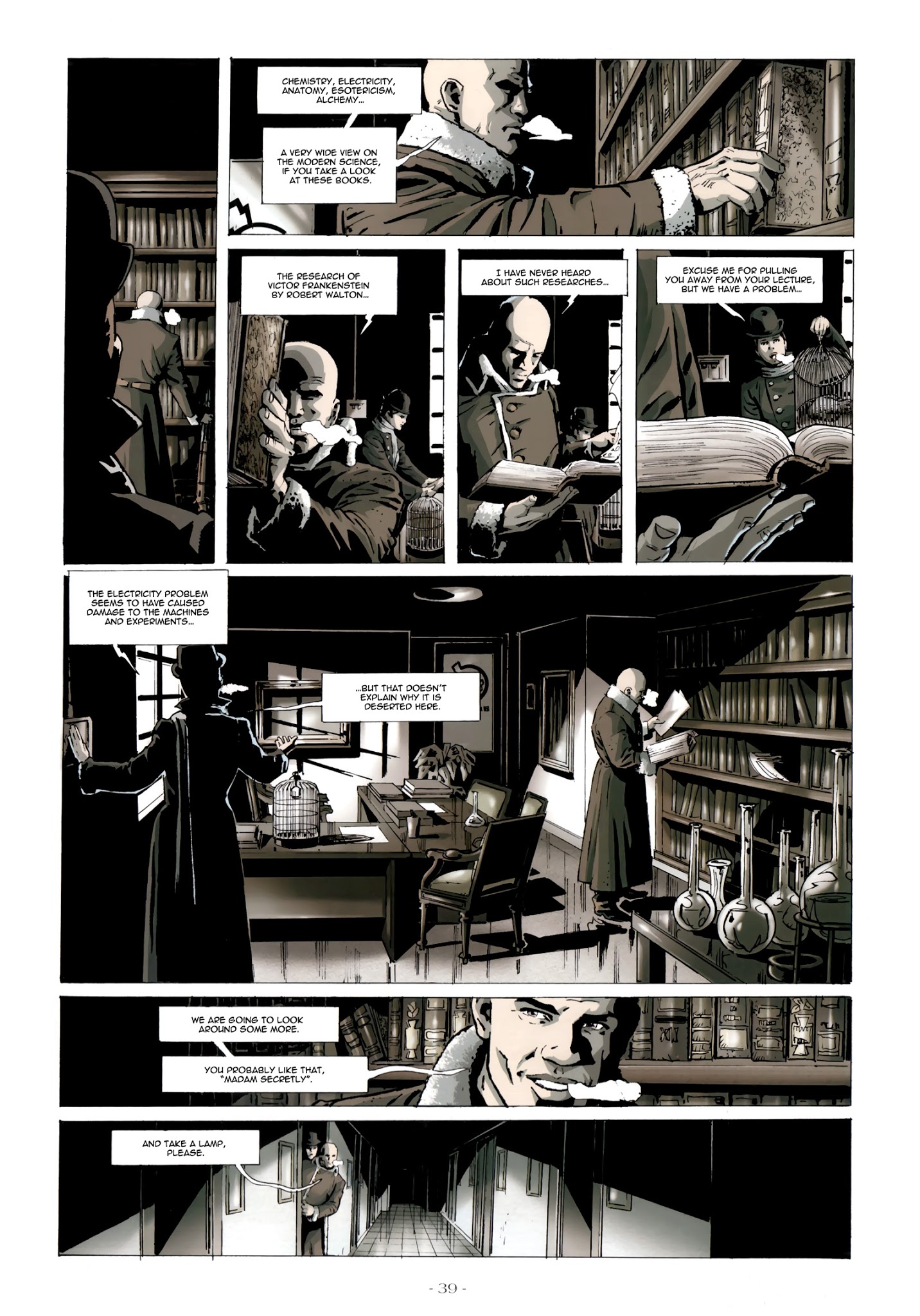 Read online Mister Hyde contre Frankenstein comic -  Issue #1 - 40