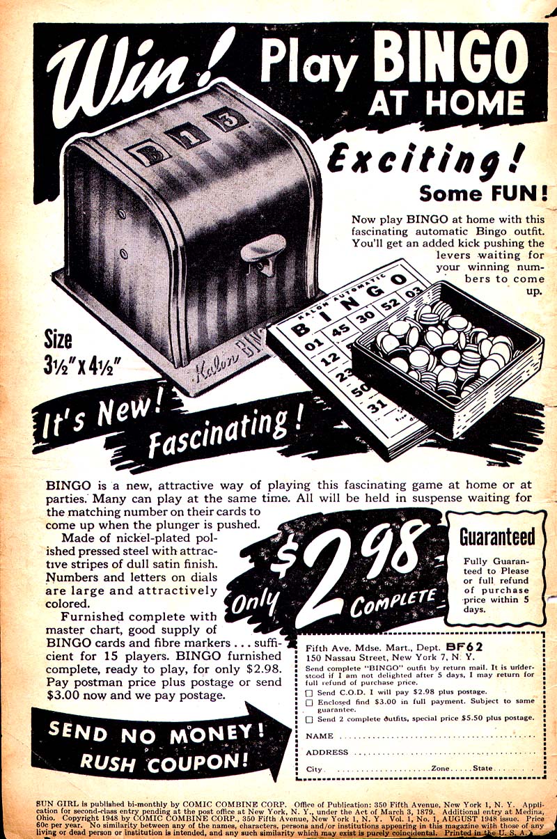 Read online Sun Girl comic -  Issue #1 - 2