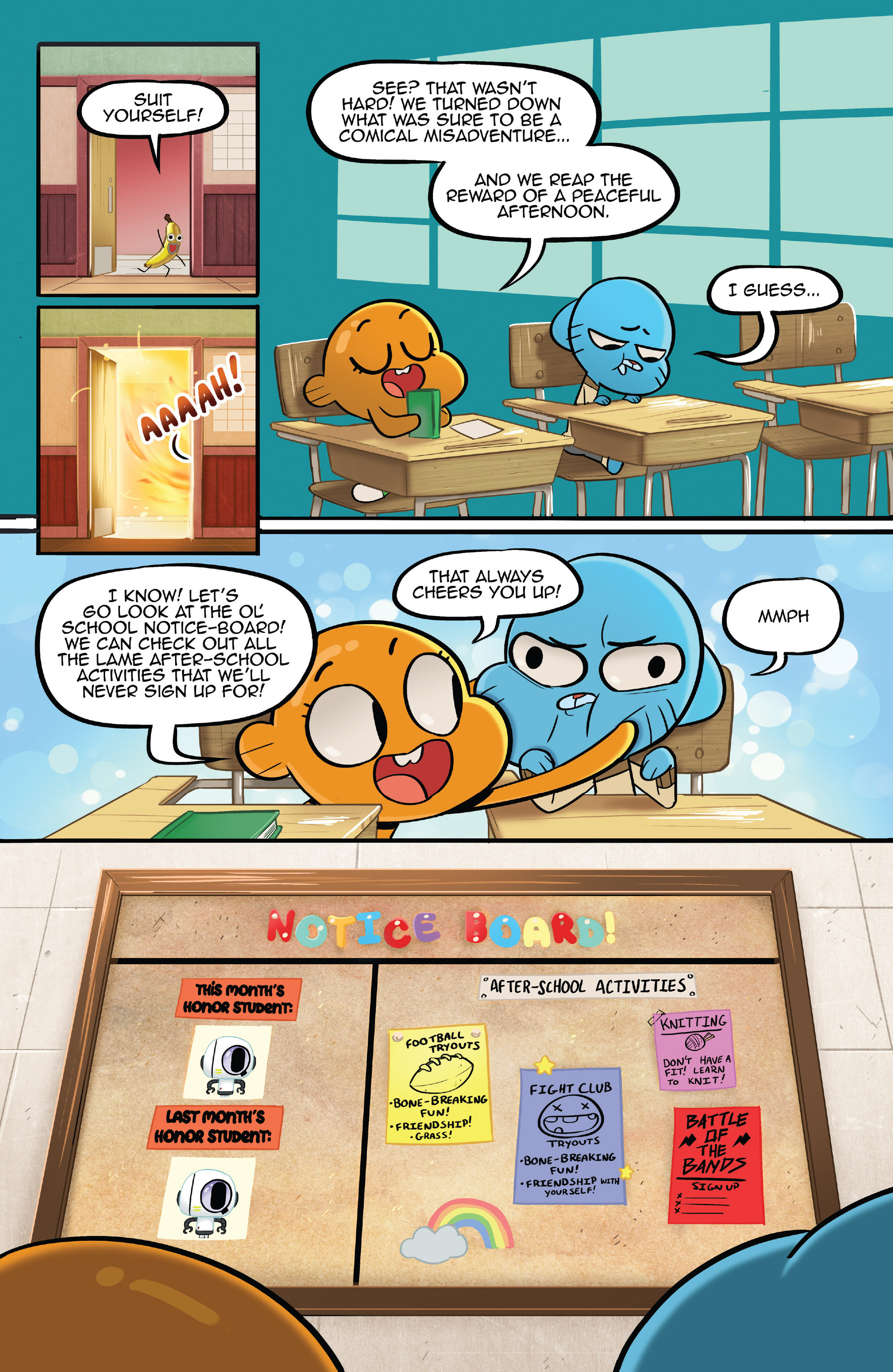 Read online The Amazing World of Gumball comic -  Issue #5 - 5