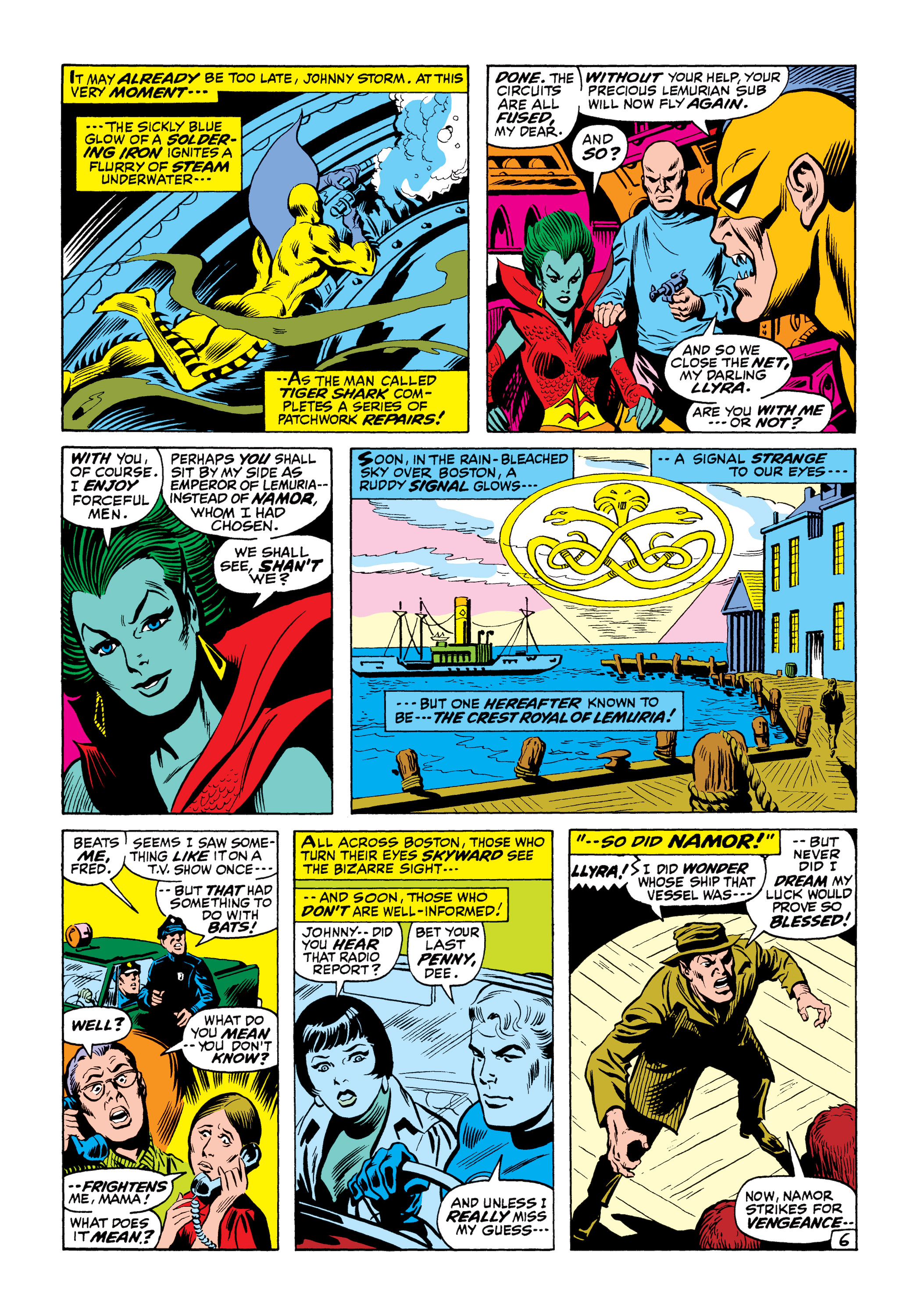 Read online Marvel Masterworks: The Sub-Mariner comic -  Issue # TPB 6 (Part 2) - 72