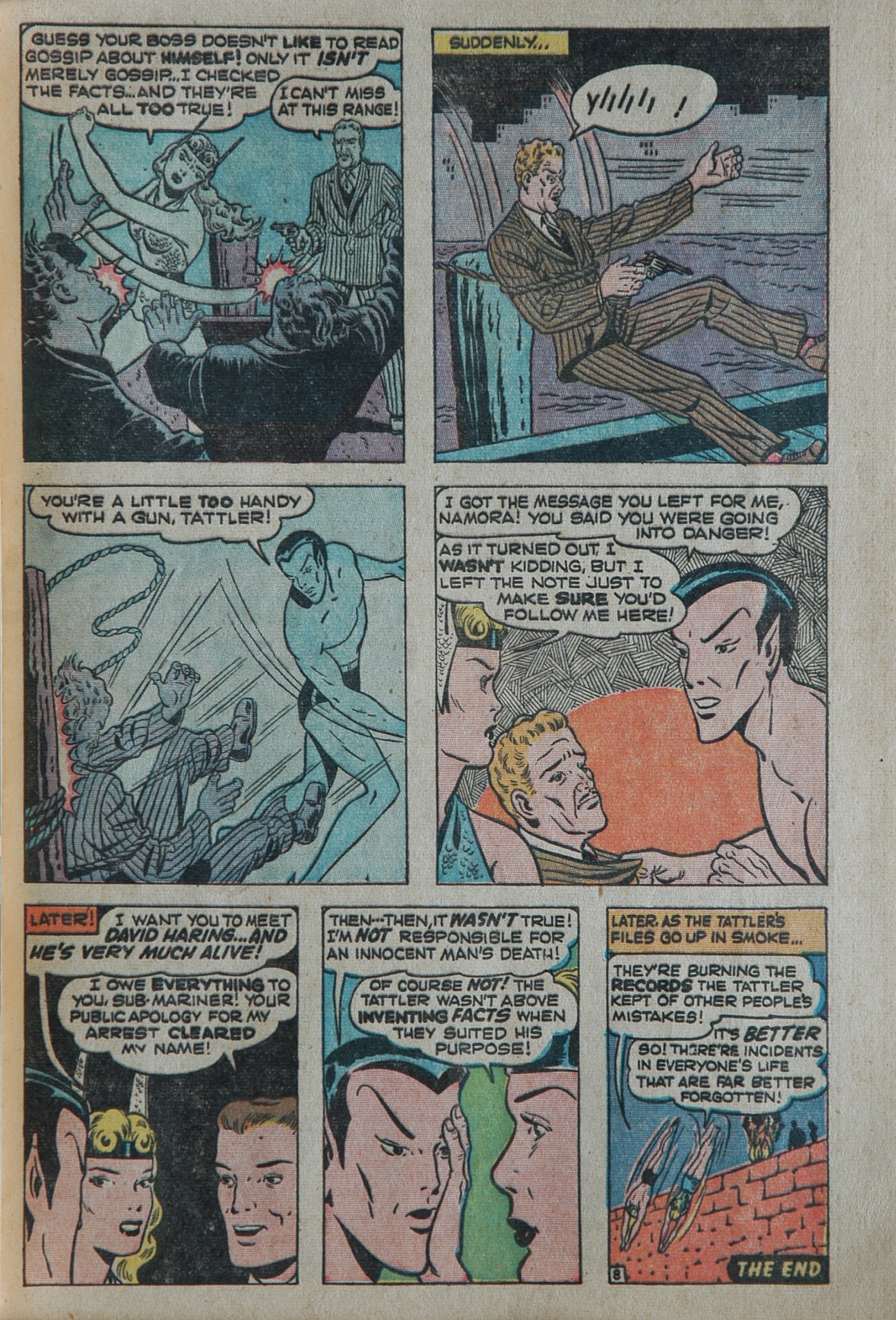 Read online Blonde Phantom Comics comic -  Issue #18 - 27