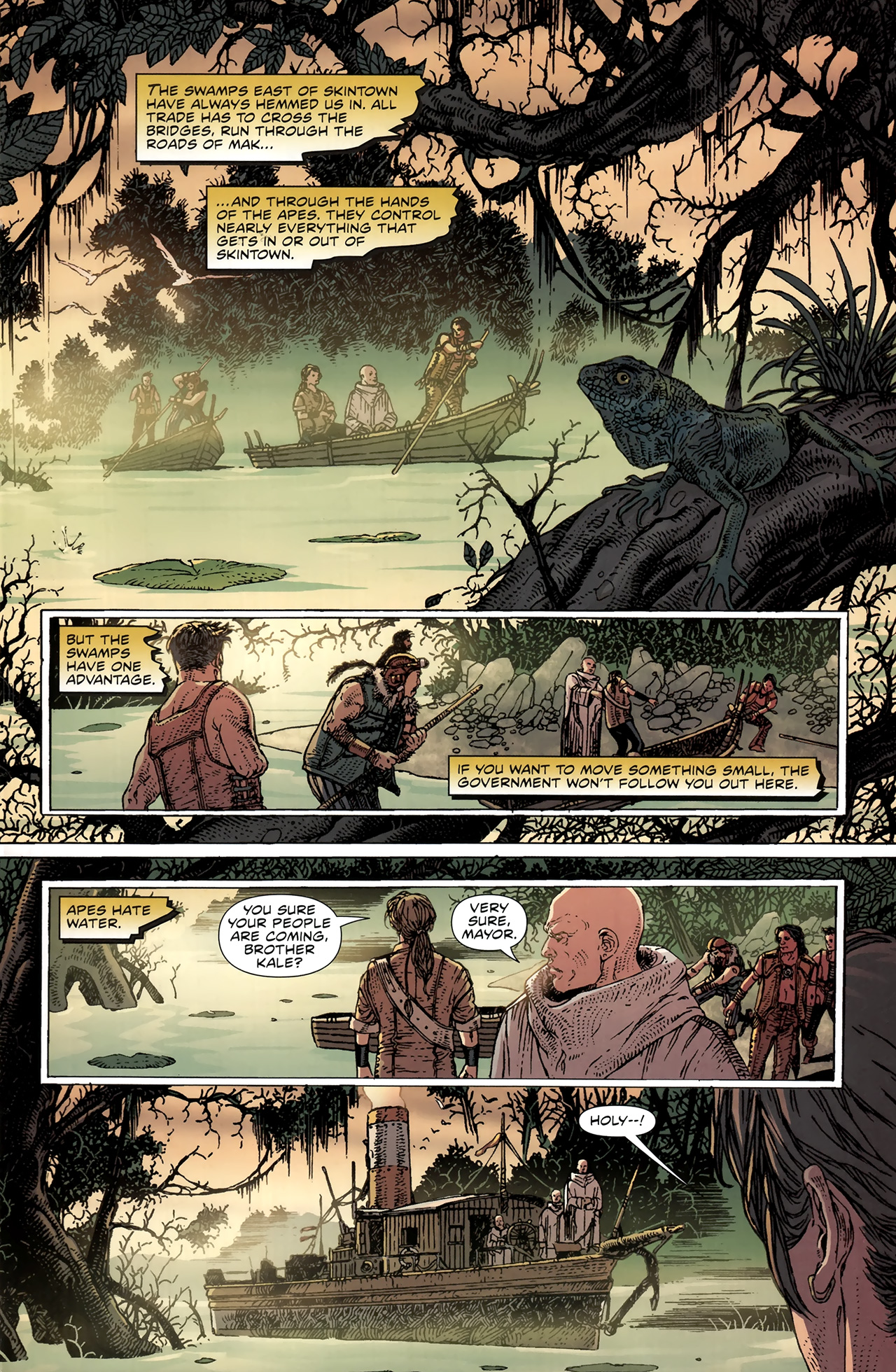 Read online Planet of the Apes (2011) comic -  Issue #6 - 5