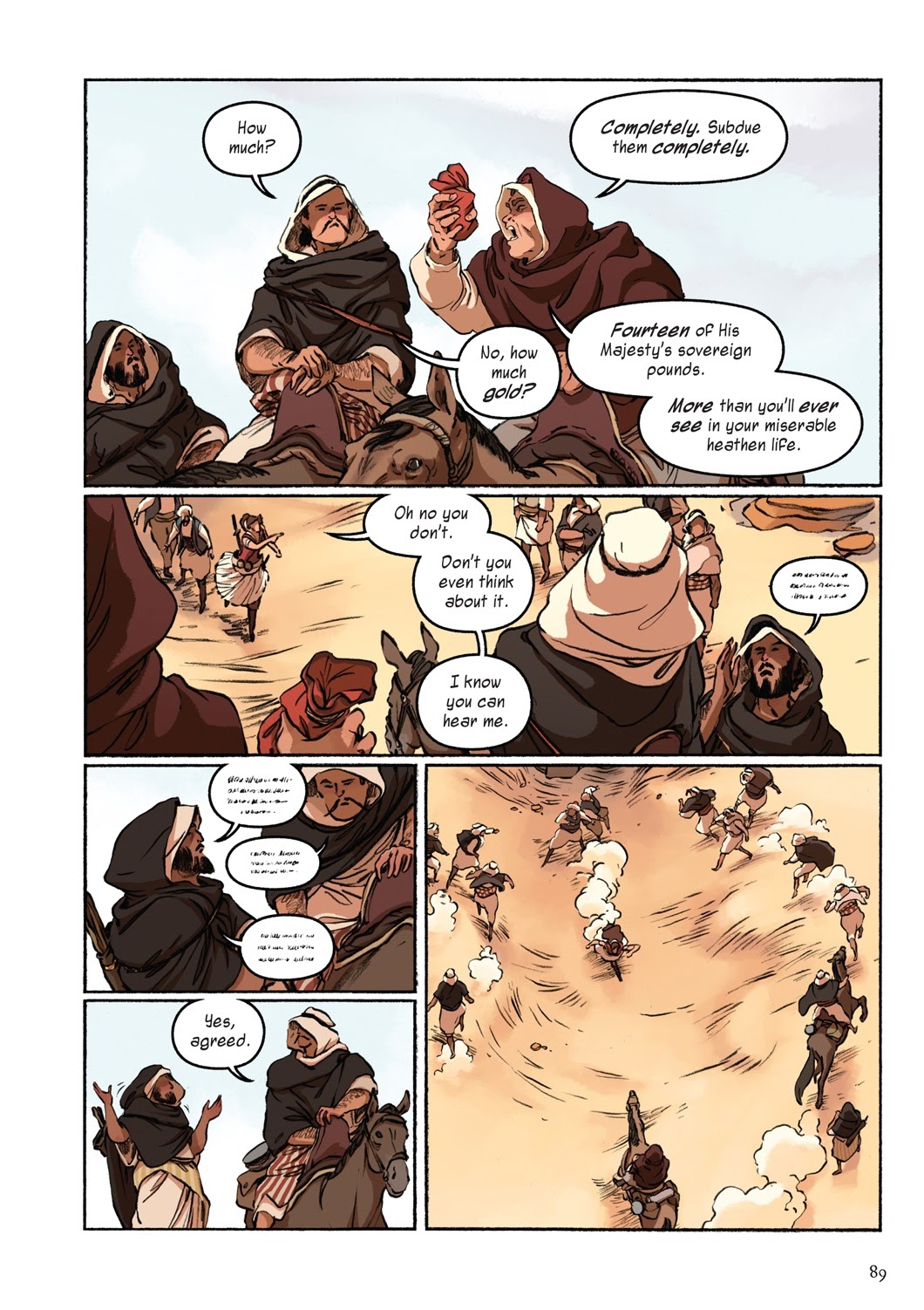 Read online Delilah Dirk and the Pillars of Hercules comic -  Issue # TPB (Part 1) - 87