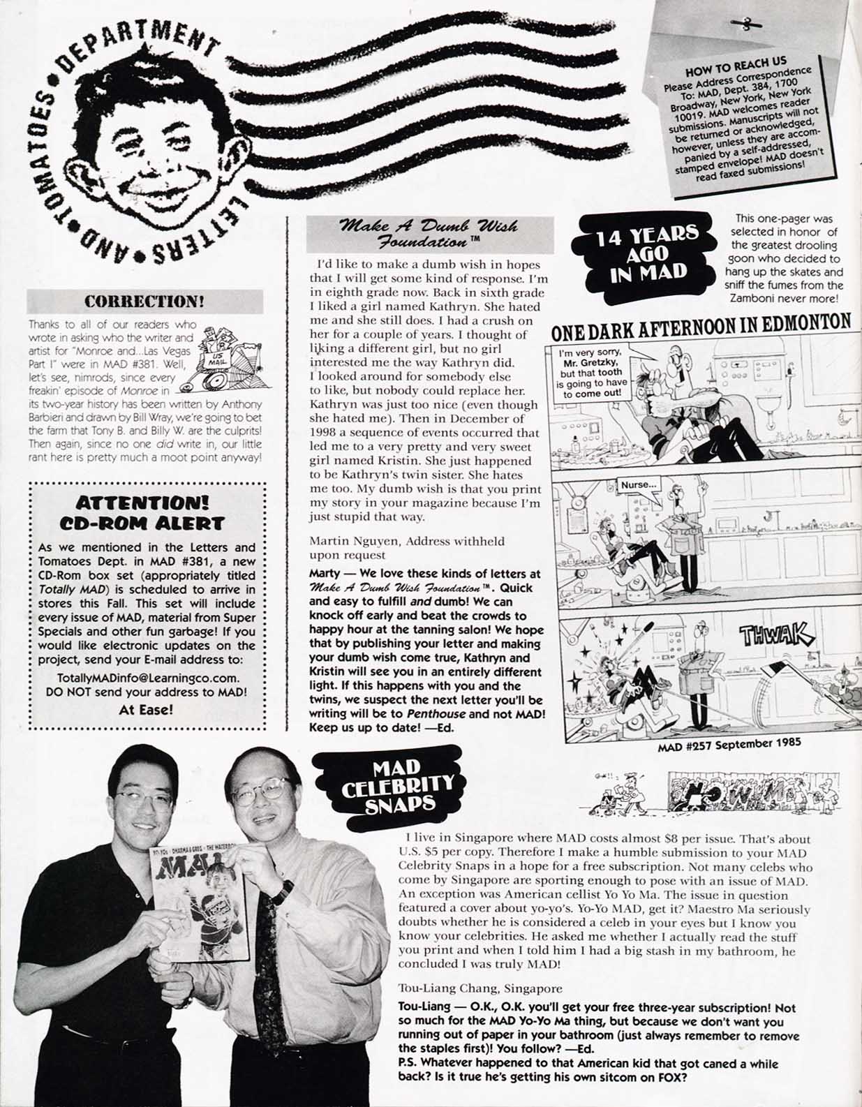 Read online MAD comic -  Issue #384 - 6