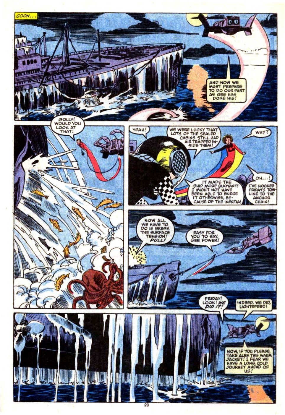 Read online Power Pack (1984) comic -  Issue #10 - 22