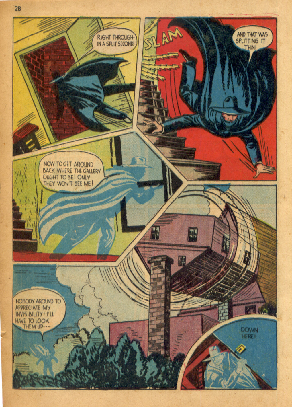 Read online Shadow Comics comic -  Issue #32 - 29