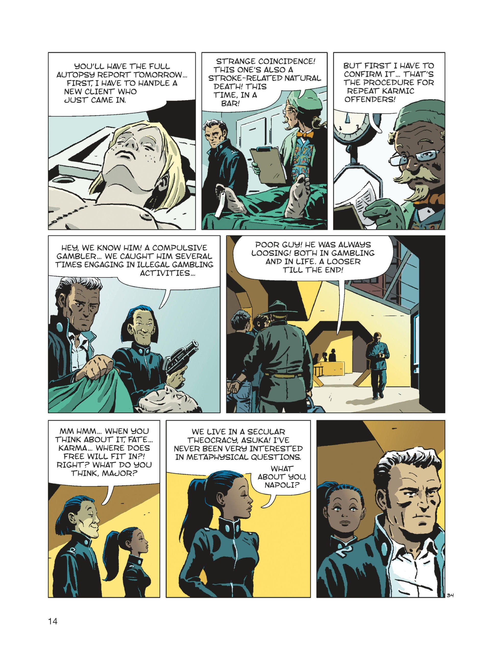 Read online Karma City comic -  Issue #2 - 14