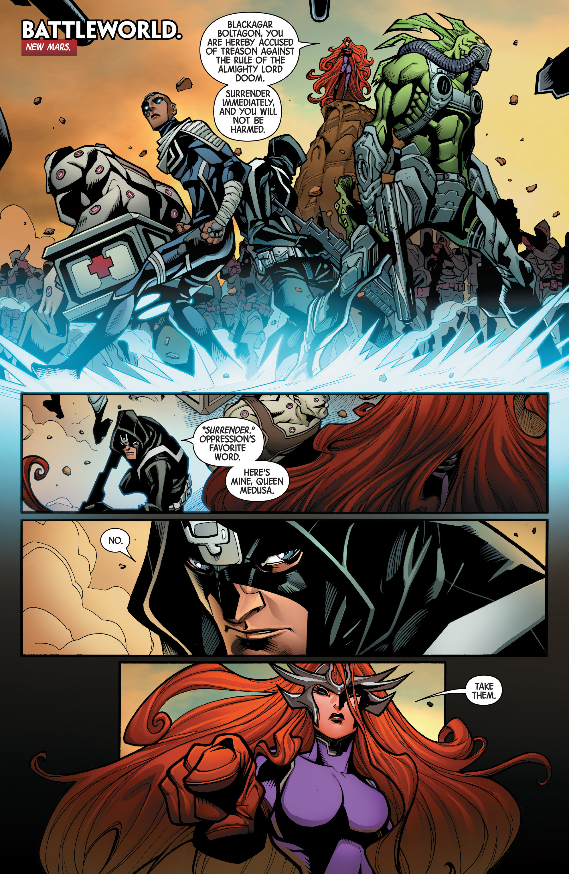 Read online Inhumans: Attilan Rising comic -  Issue #3 - 3