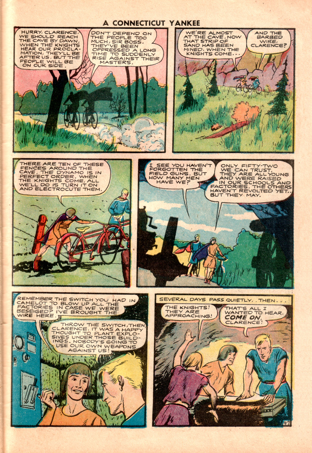 Read online Classics Illustrated comic -  Issue #24 - 42
