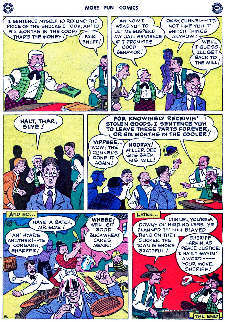 Read online More Fun Comics comic -  Issue #112 - 102