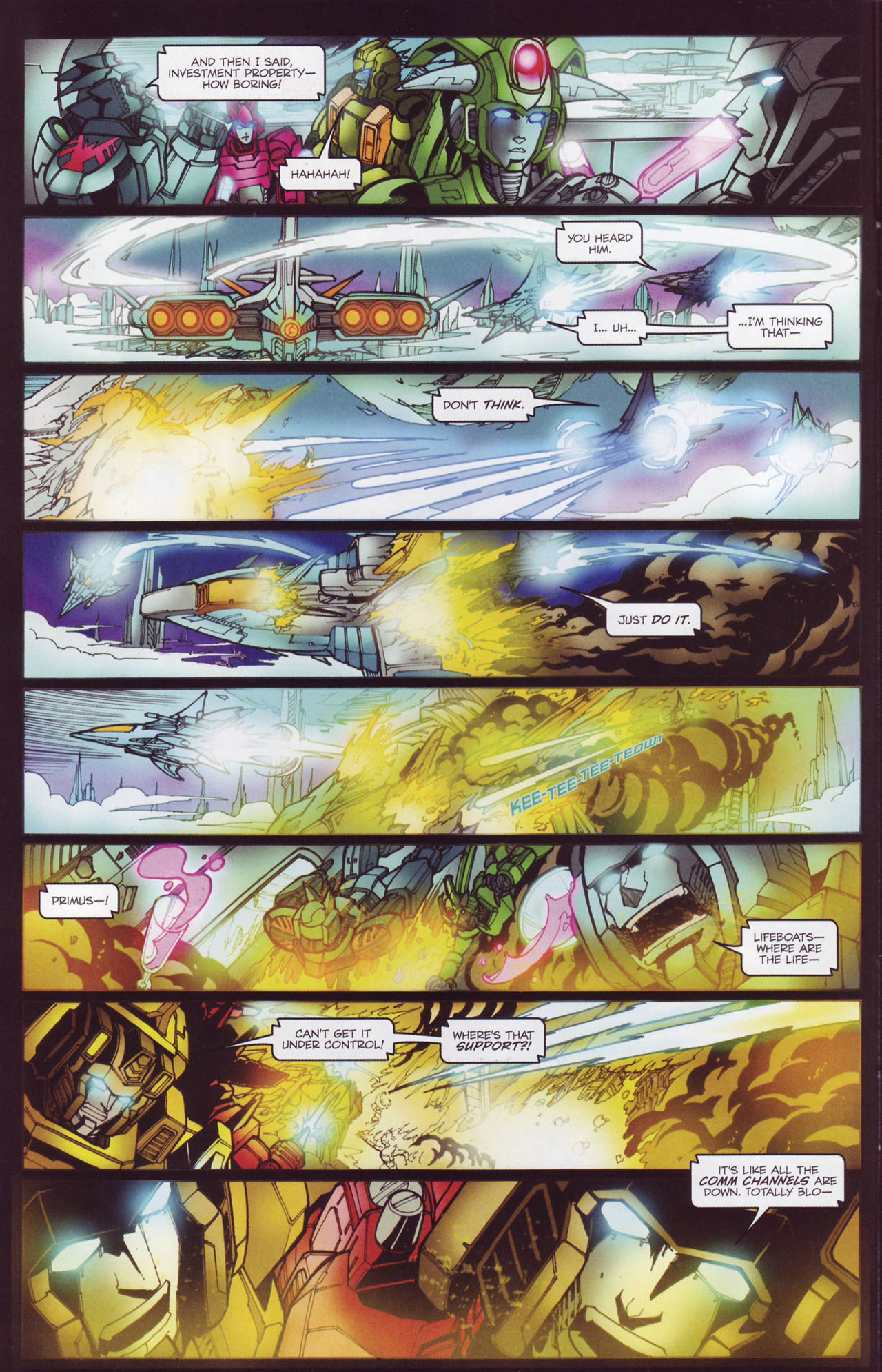 Read online The Transformers Megatron Origin comic -  Issue #4 - 11